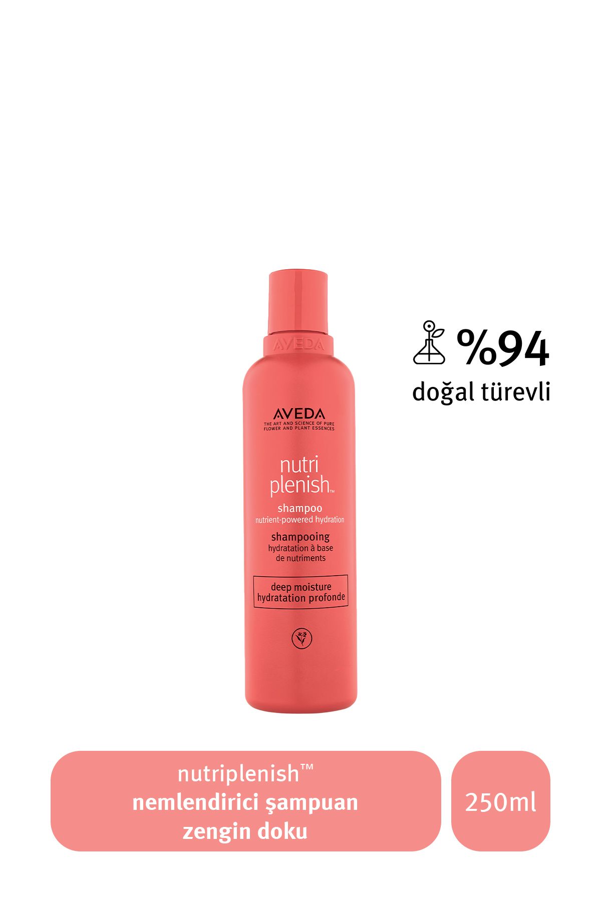 Aveda Nutriplenish™ Zengin Doku Nemlendirici Şampuan 250ml