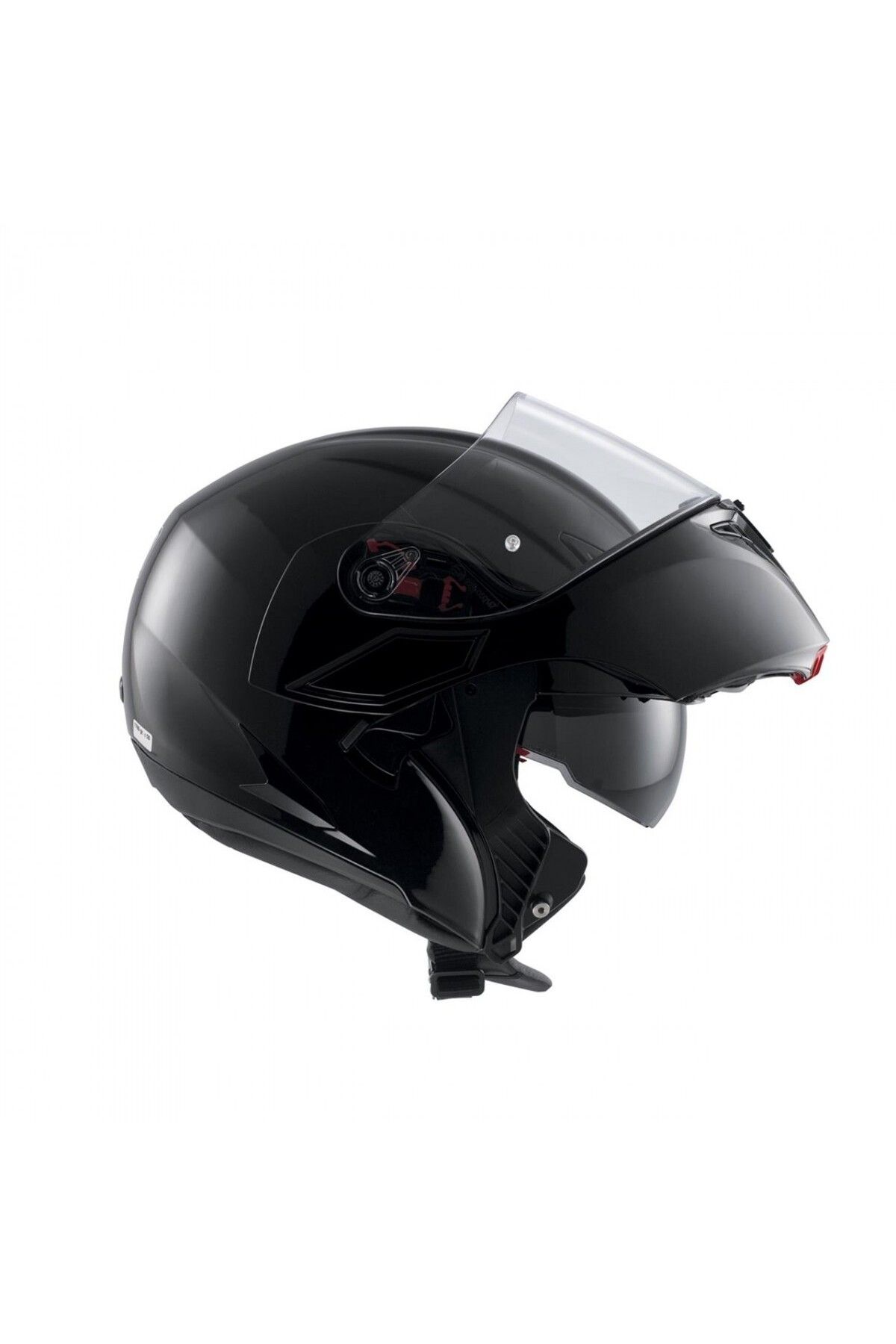 AGV Compact St Çene Açılır Kask Siyah