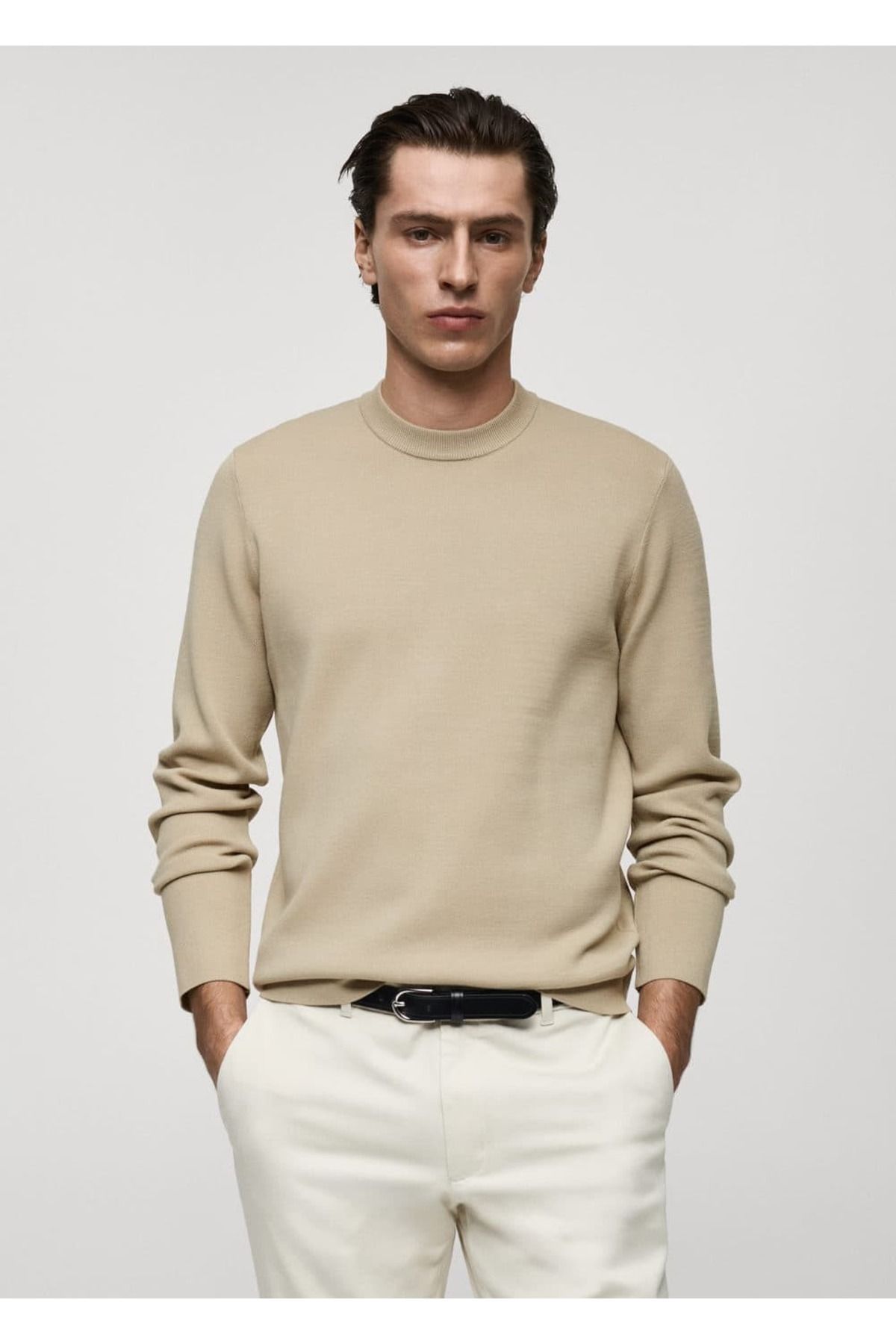 MANGO Man Regular fit triko kazak