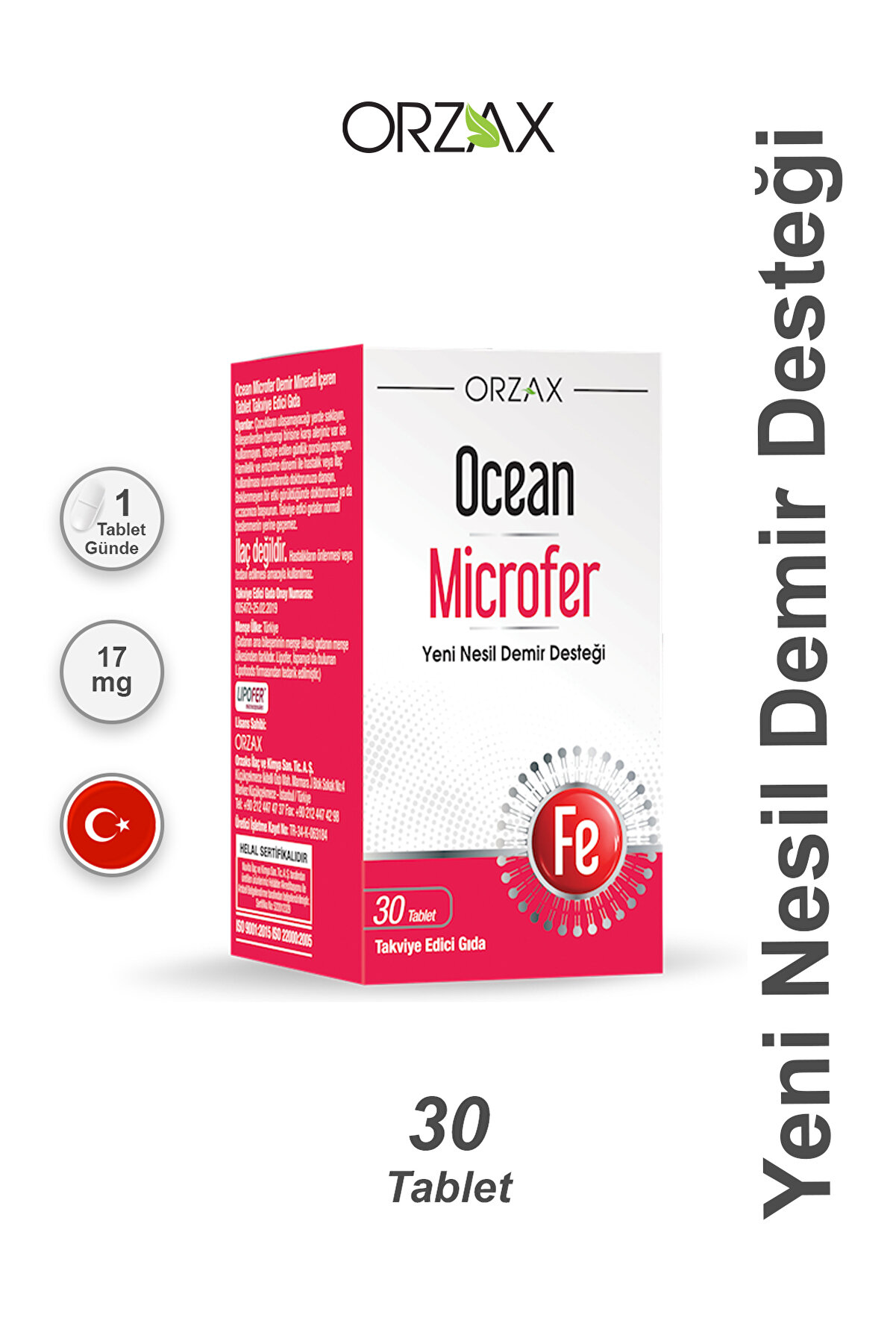 Ocean Microfer 30 Tablet - Fiyatı, Yorumları
