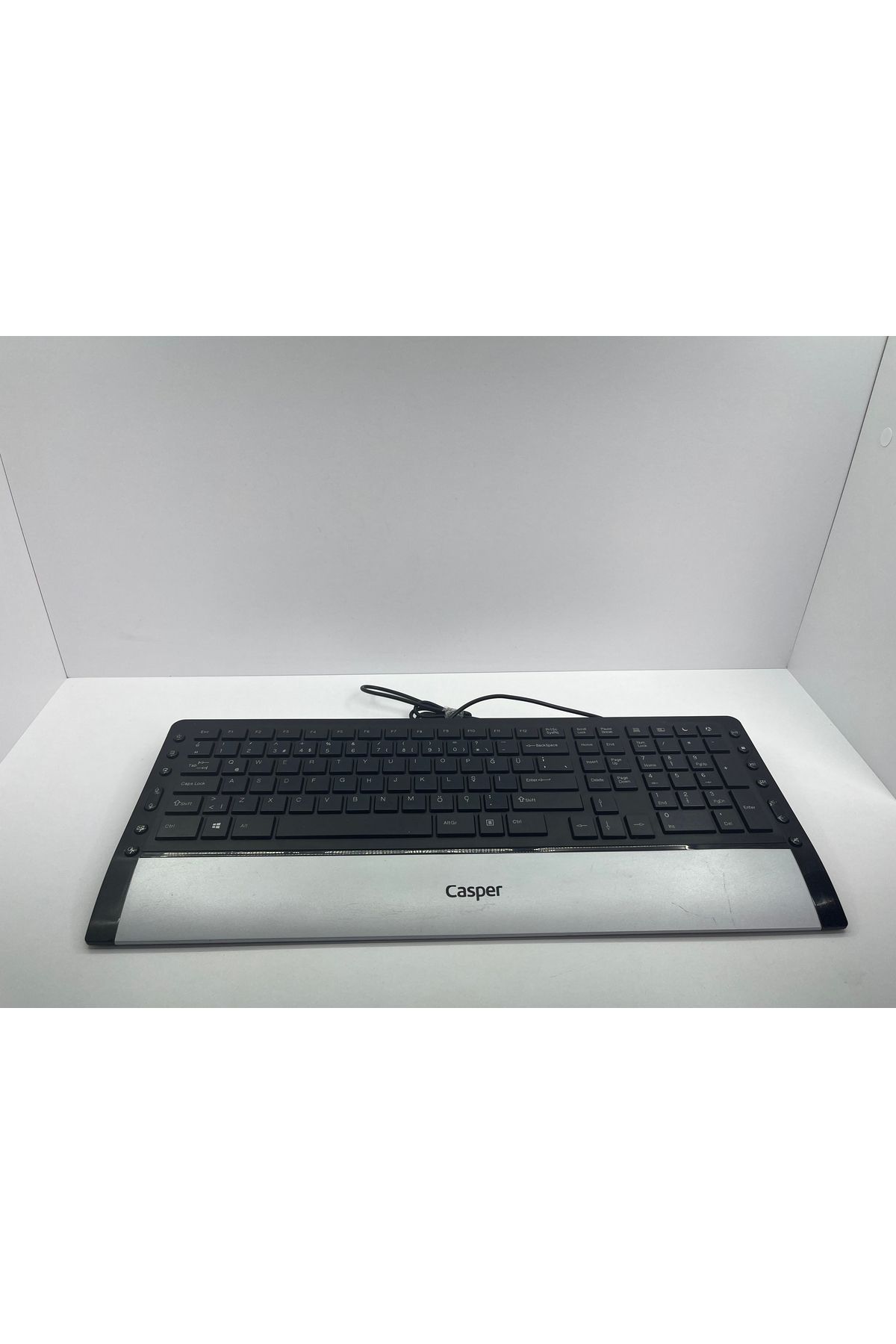 CASPER K1900 USB Kablolu Siyah Multimedya Klavye