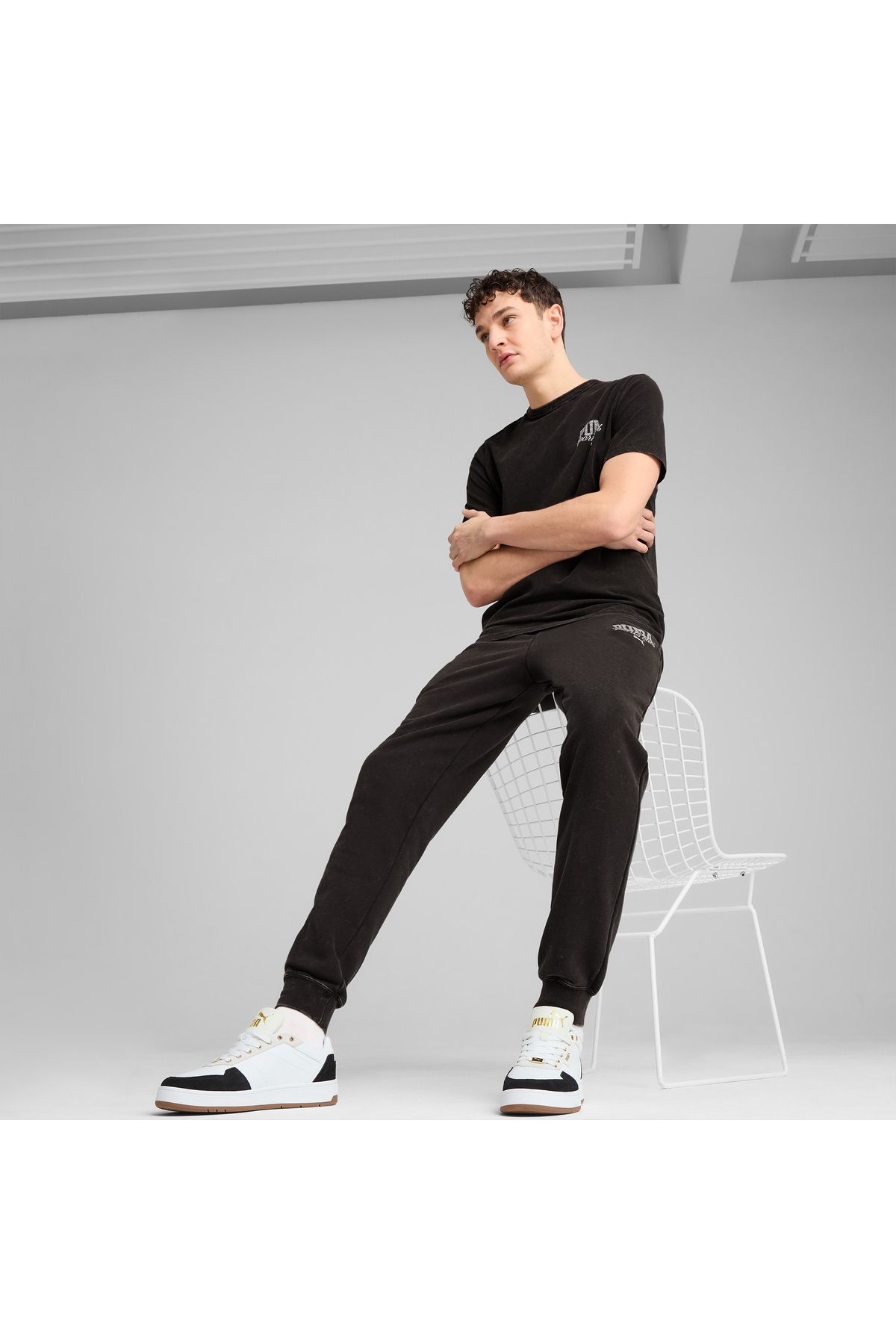 Puma Class Erkek Siyah Eşofman Altı