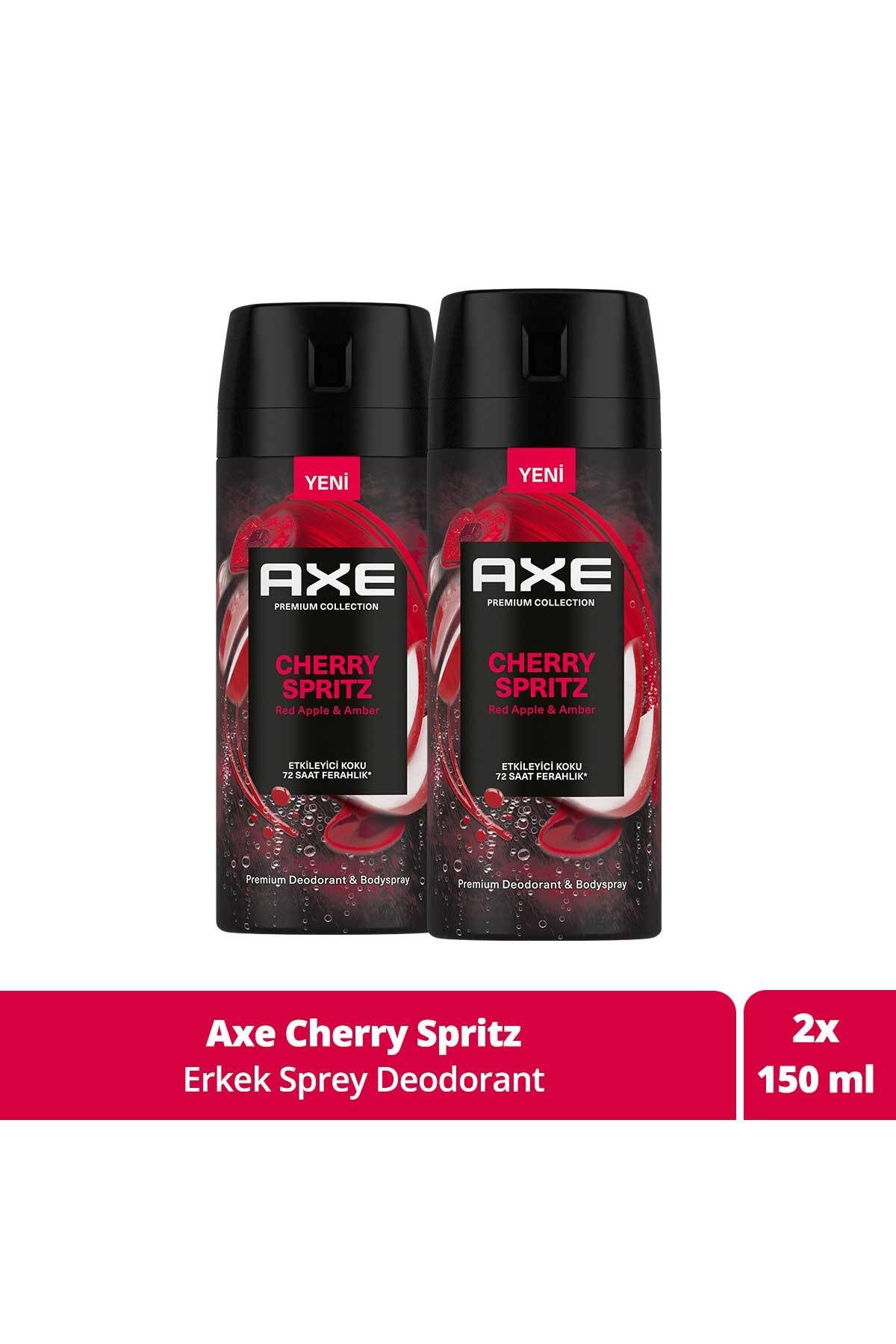 Axe Premium Collection Erkek Sprey Deodorant Cherry Spritz 150 ml x2