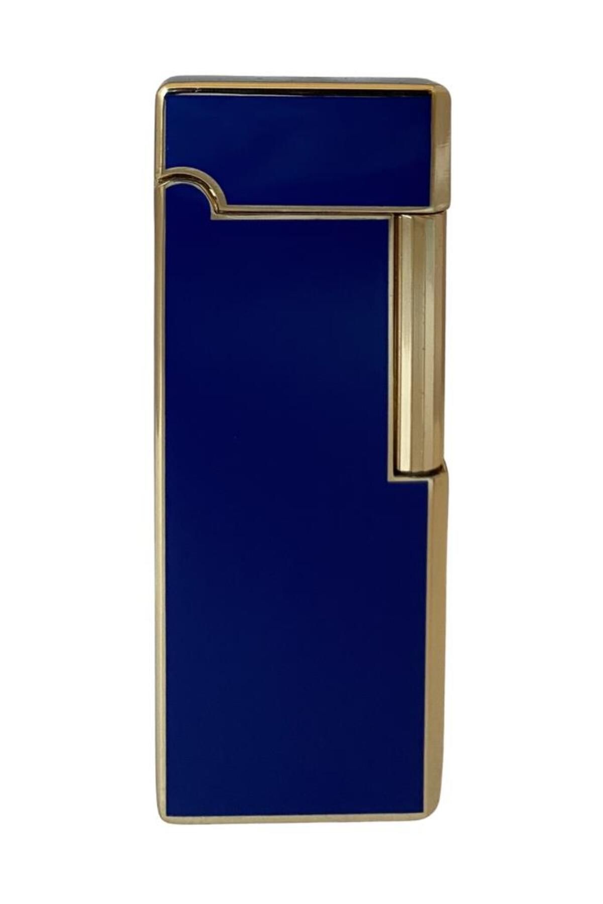Vindiesel Mavi-gold Slim Soft Flame Çakmak