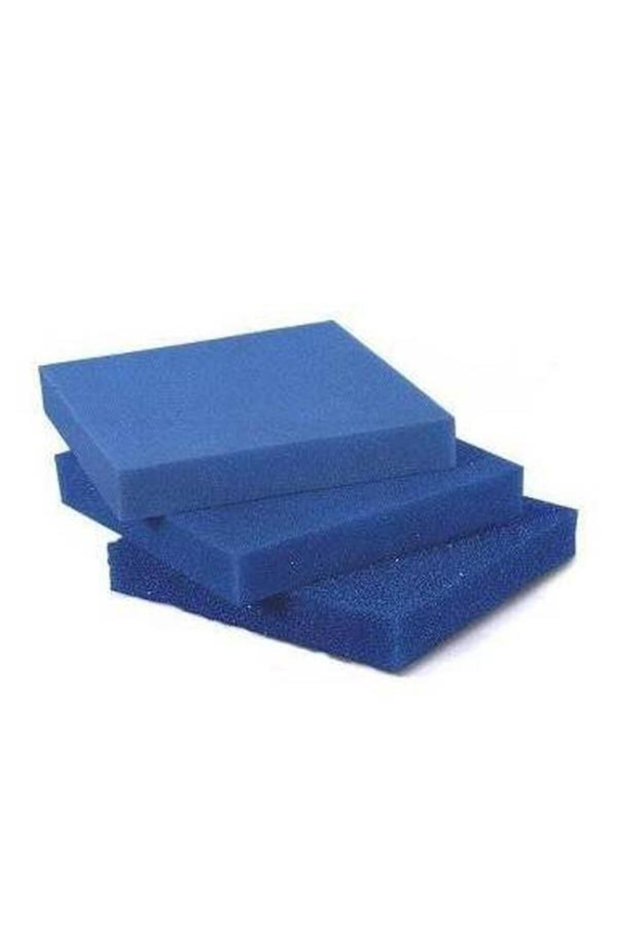 Atakan Petshop Biyolojik Filtre Süngeri Mavi 25x25x5cm