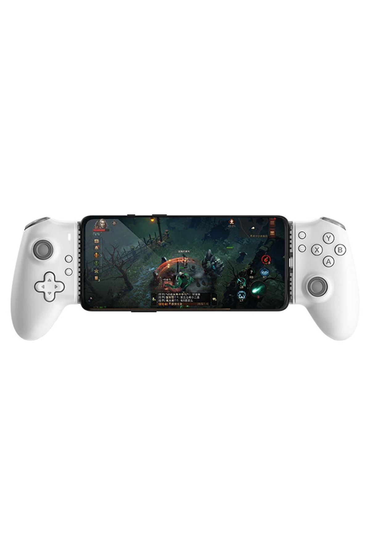 Memo S3 Gamepad İPhone - Andriod Joystic Type-C Mobil Oyun Kumandası BEYAZ