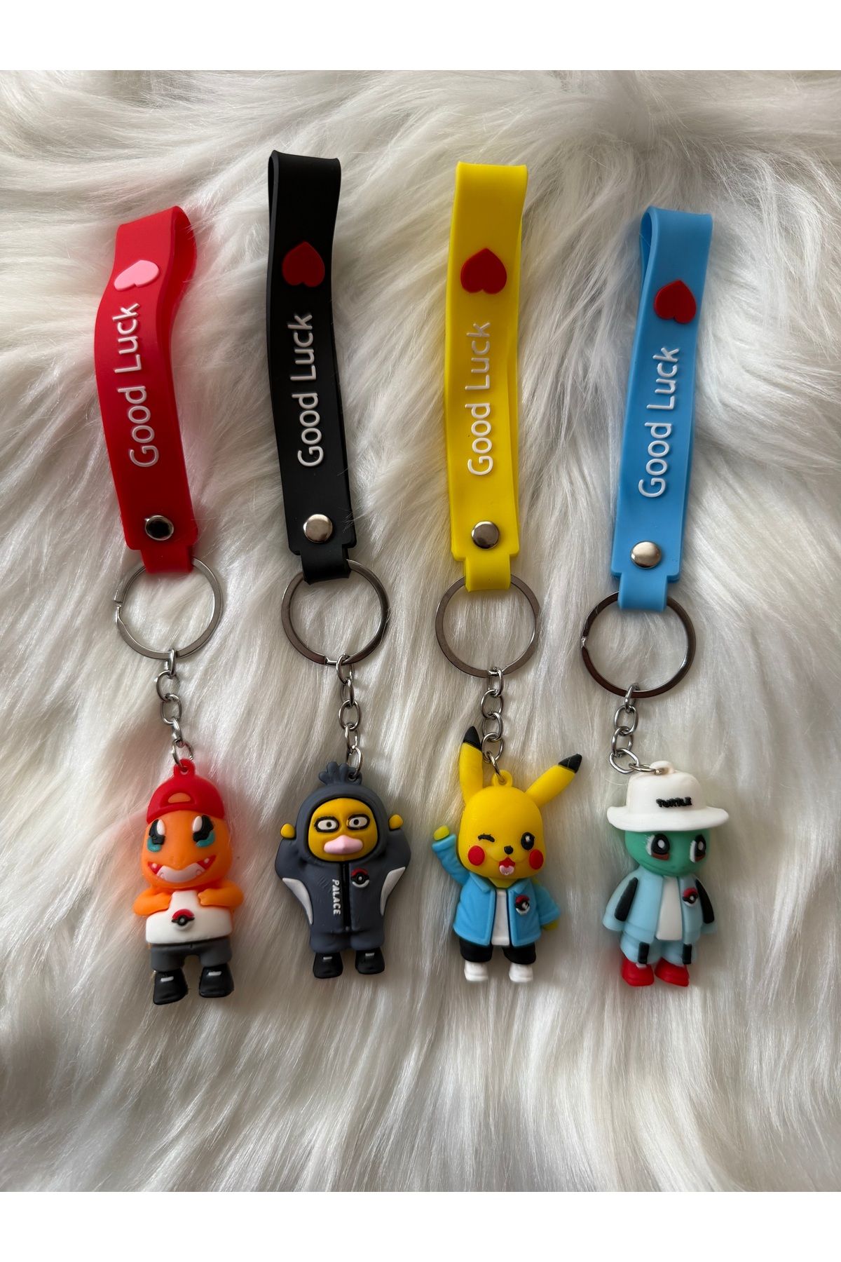 womi Pokemon Karakterleri 4’lü Set Anahtarlık (4 Ürün)