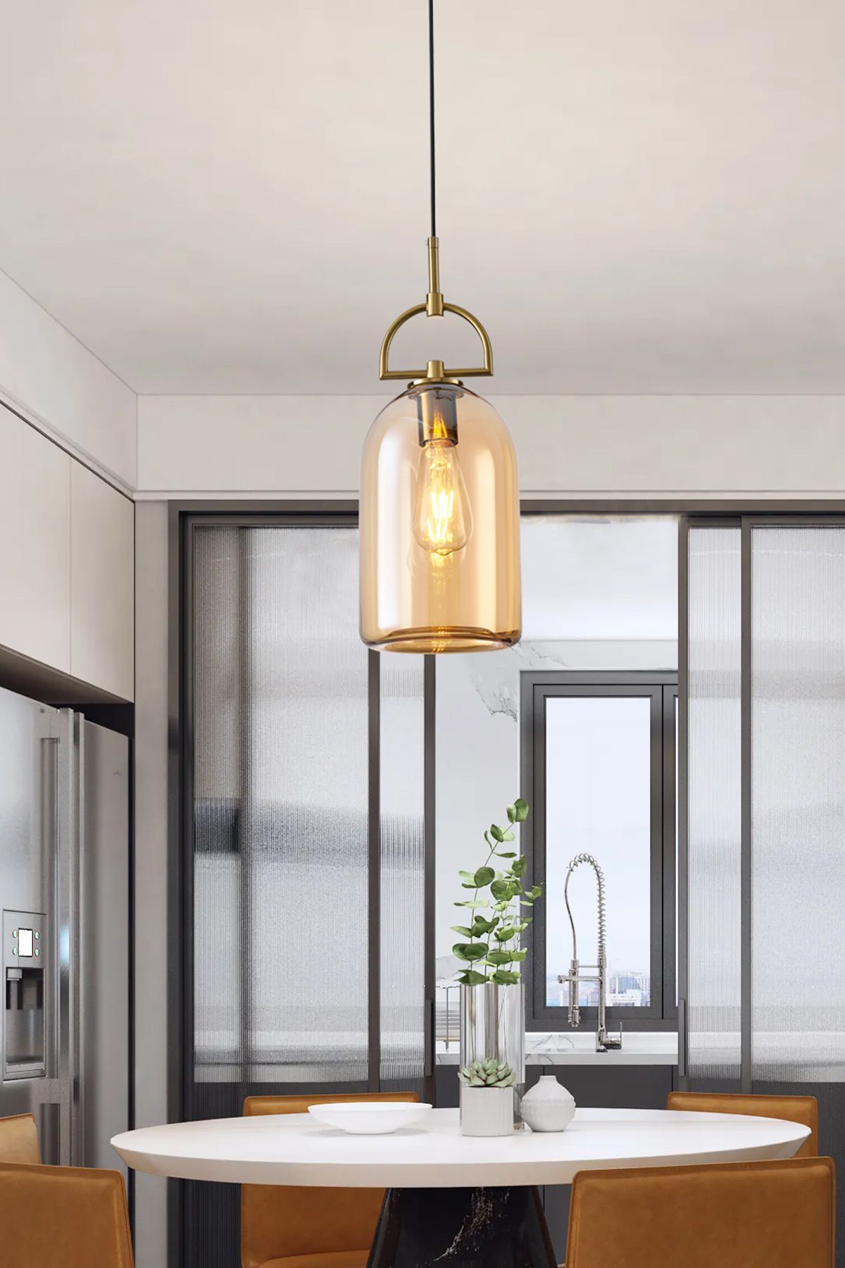 Apliqa Meyer Tekli Eskitme Modern Sarkıt Oturma Odası Salon Sarkıt Avize