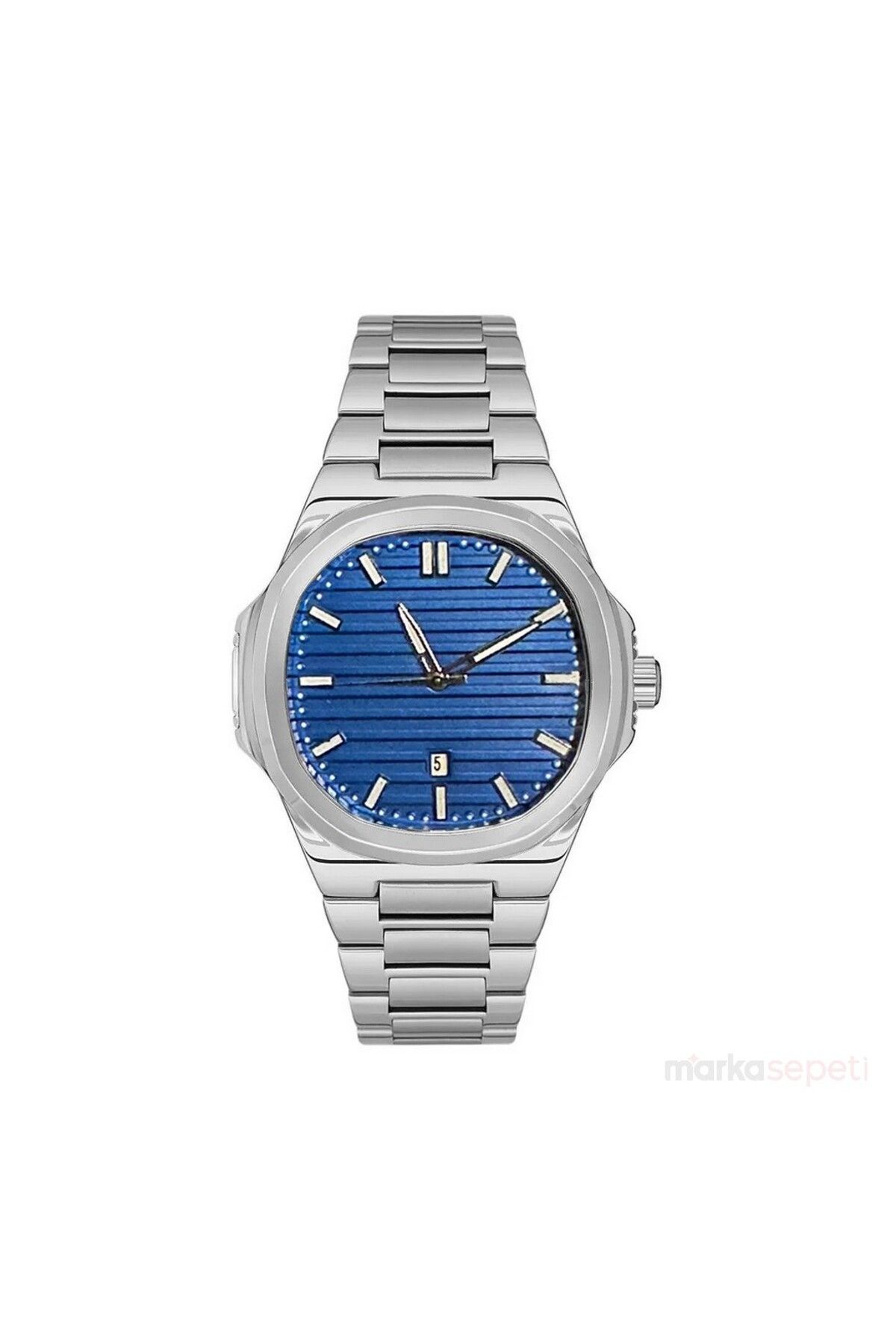 Markasepeti Patek Tasarım Geometrik Model Takvimli Lüks Kol Saati