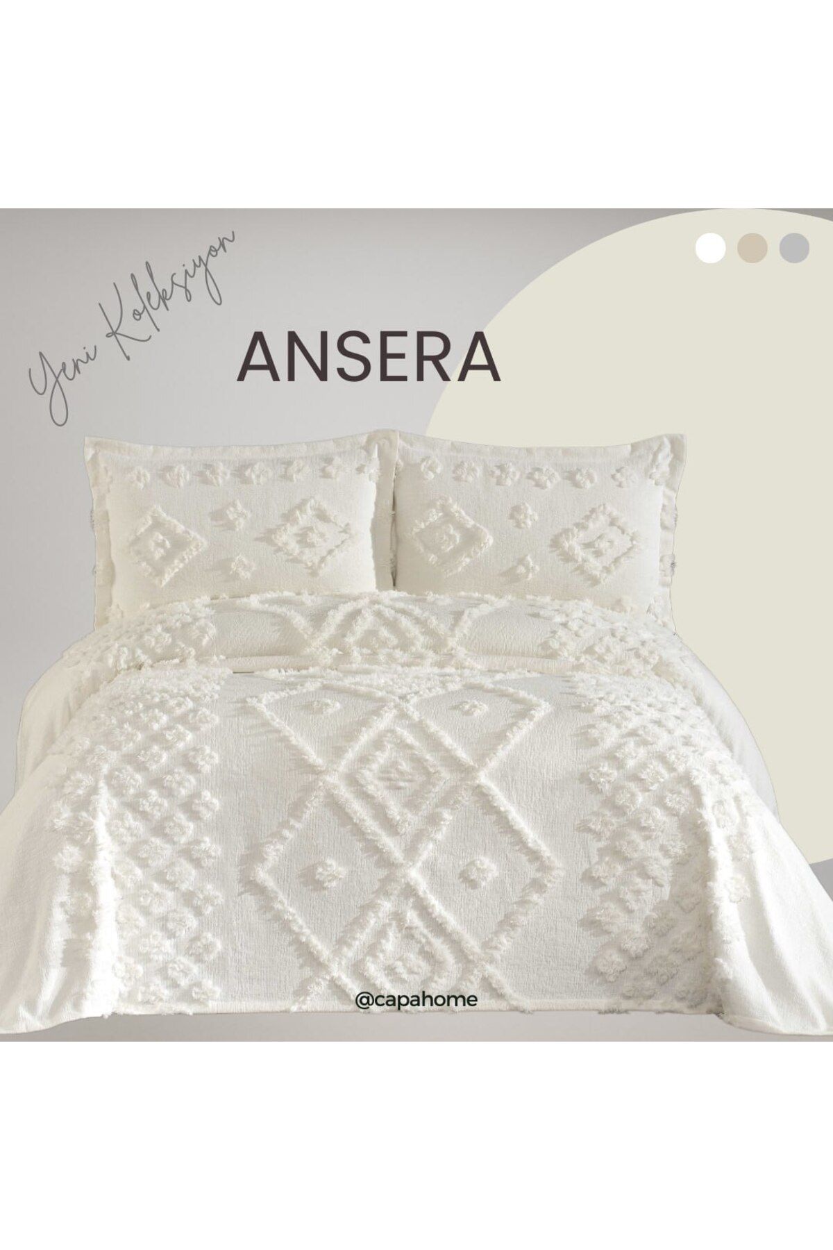 Çapa Home ÇAPA HOME ANSERA YATAK ÖRTÜSÜ
