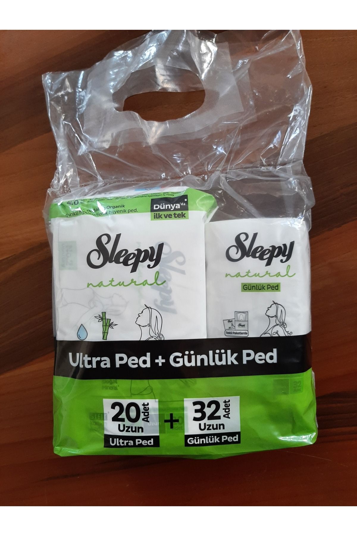 Sleepy Ultra Ped 20'li Günlük Ped 32'li Ekonomik Paket