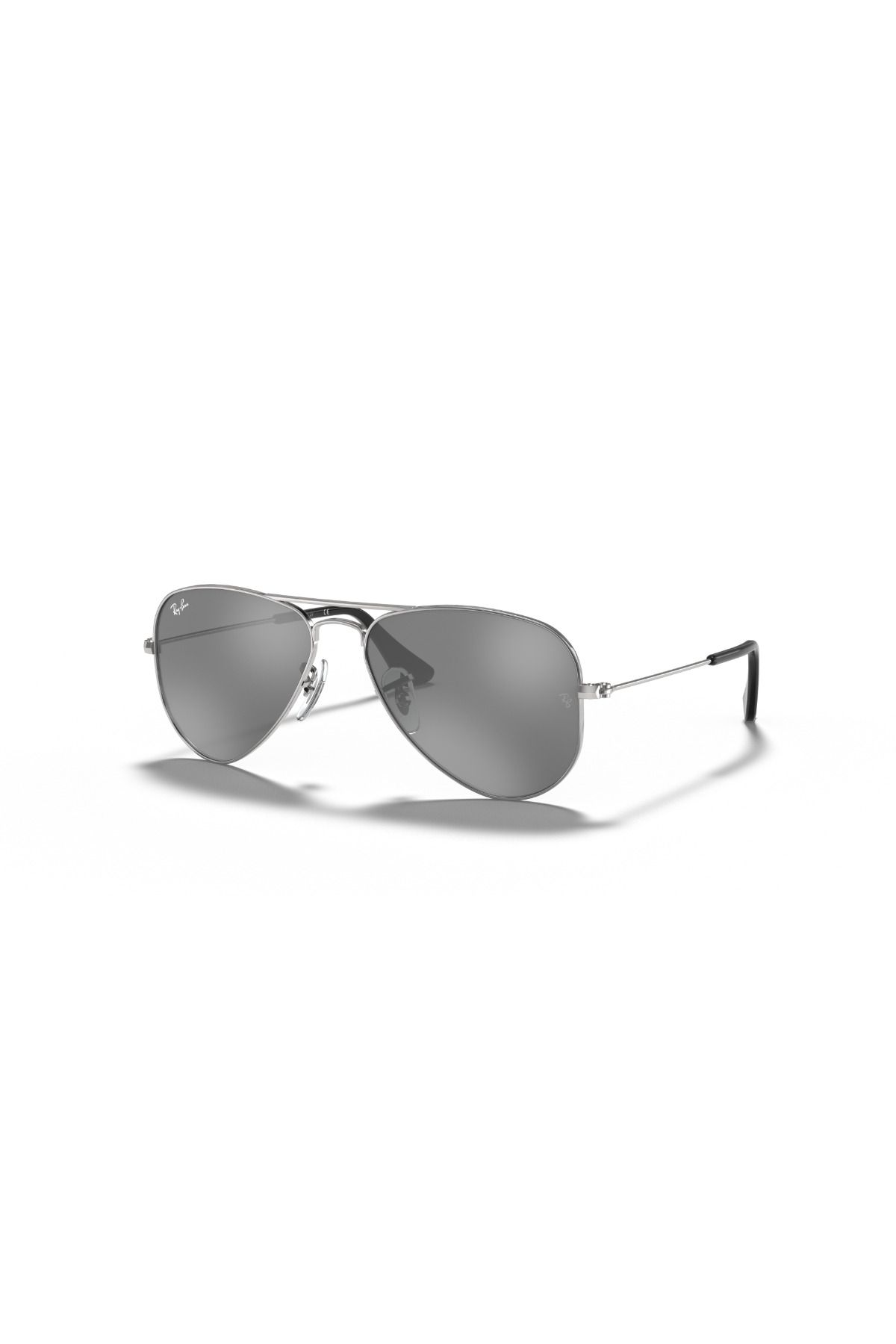 Ray-Ban Unisex Çocuk Gri Aynalı Damla Güneş Gözlüğü Rj9506s 212/6g 50 13 3n