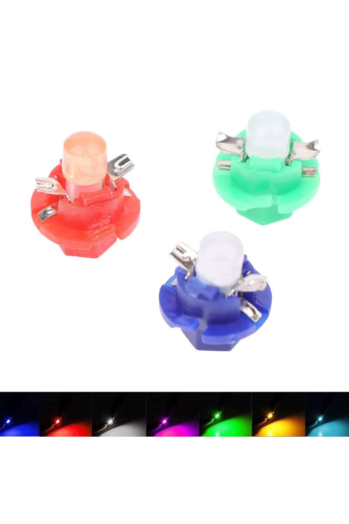 SEWICK T5 B8,4 Led Cob Gösterge Ampulü (KIRMIZI) 4 Adet