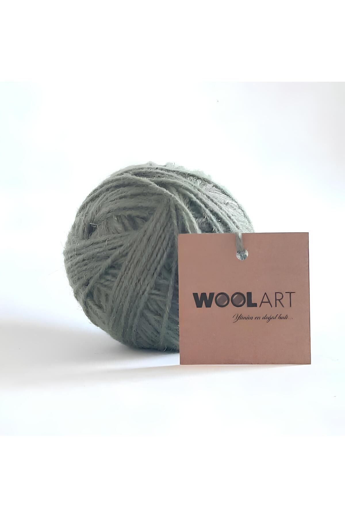 WoolArt % 100 Yün Örgü ve Dokuma İpi