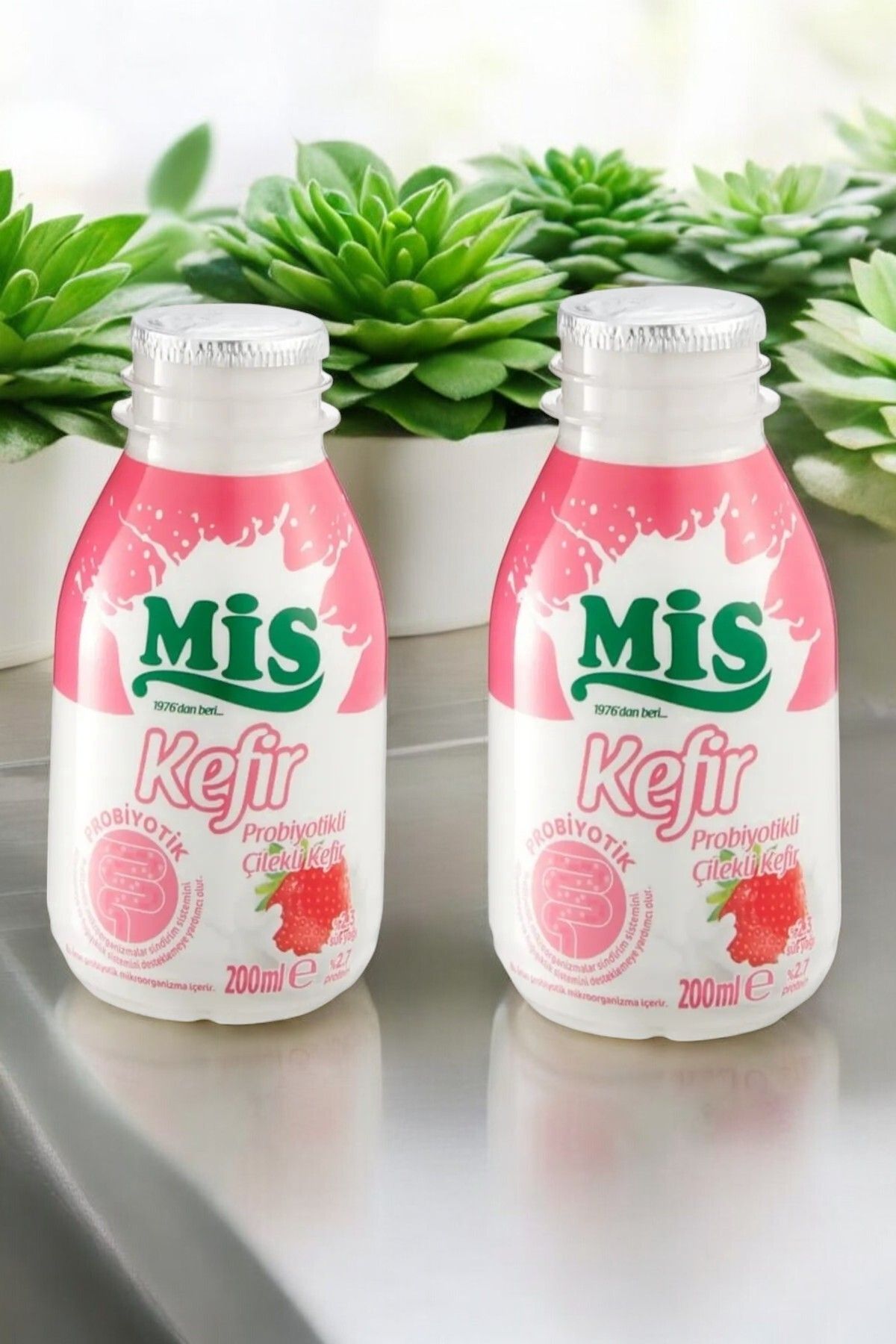 Mis Probiyotikli Çilekli Kefir 200 ml * 2 Adet