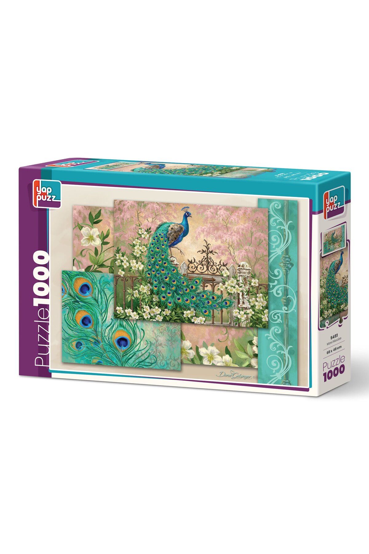 Yappuzz Mavi Mucize 1000 Parça Puzzle