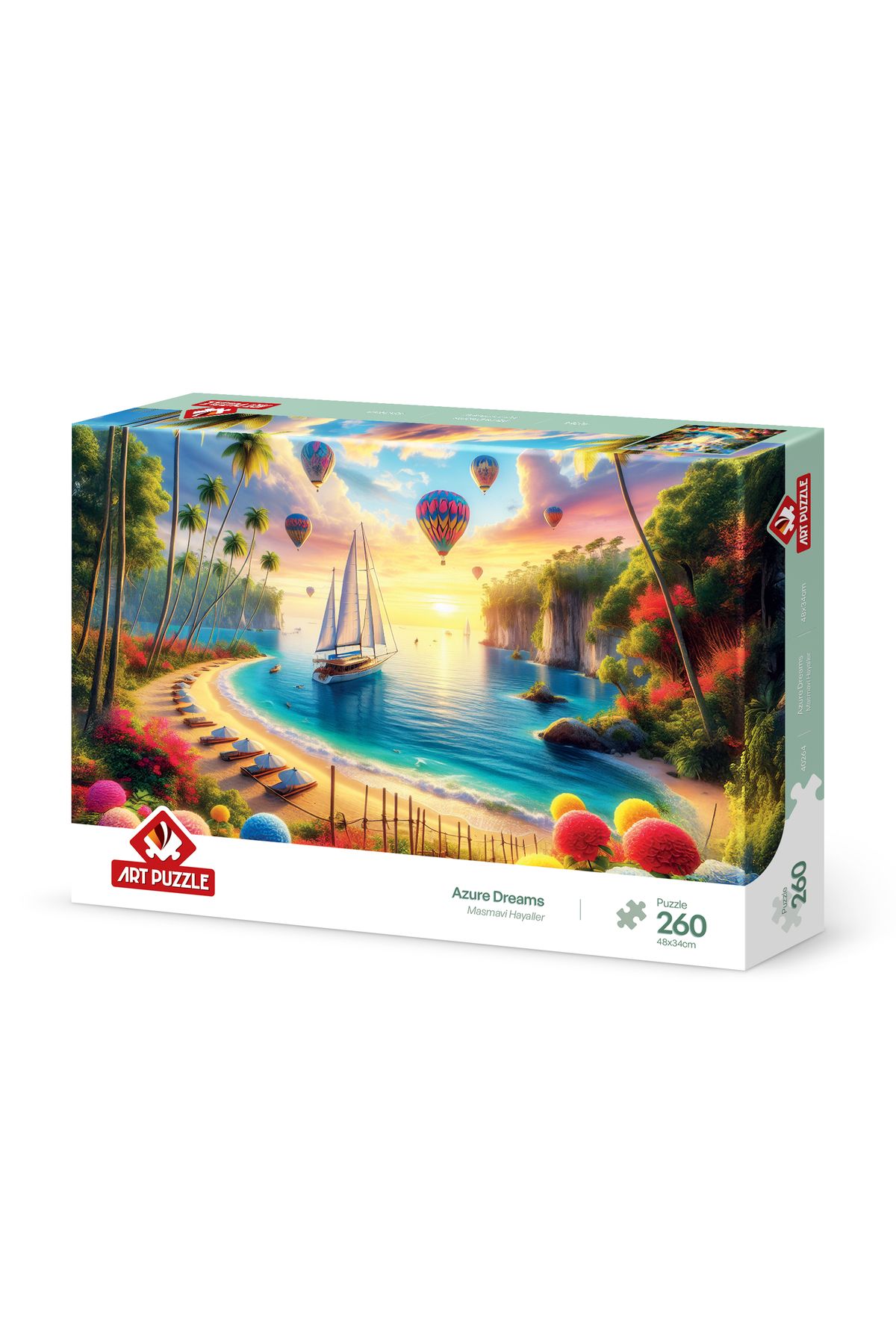Art Puzzle Masmavi Hayaller 260 Parça Puzzle