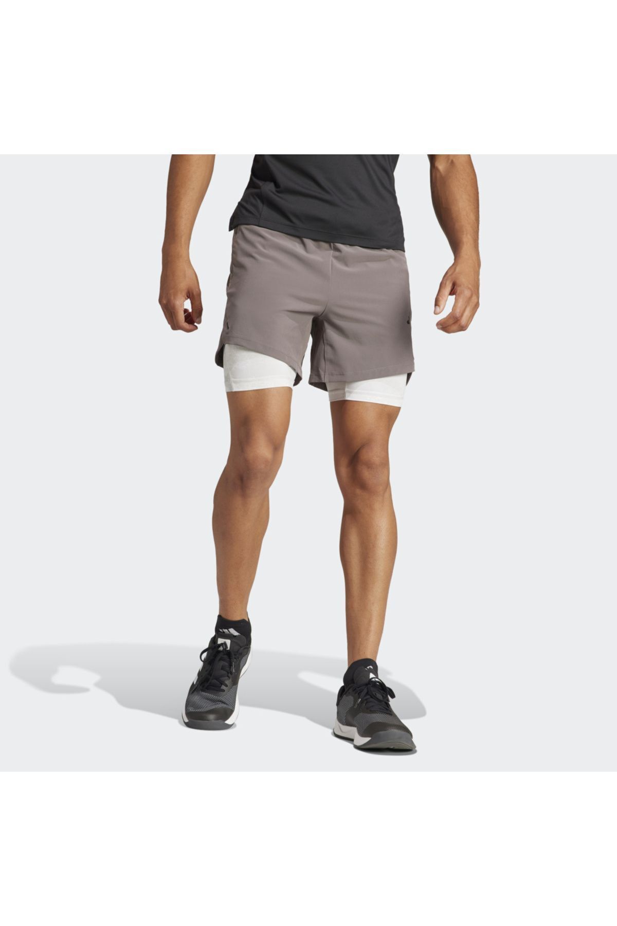 adidas Workout Power 2 In 1 Erkek Çok Renkli Şort