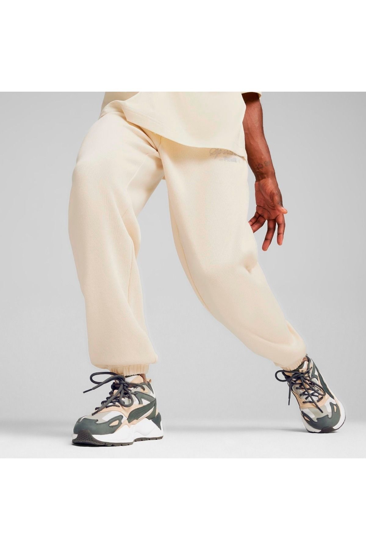 Puma Classics Erkek Ekru Eşofman Altı
