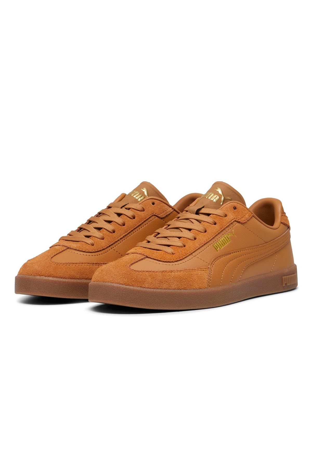 Puma Club II Era Unisex Günlük Ayakkabı 39744703 Kahverengi