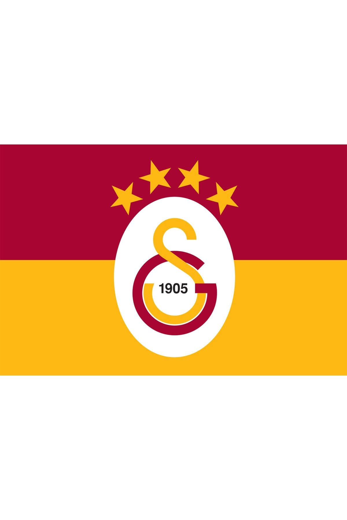 Galatasaray 4 Yıldızlı Klasik Elde Sallama Bayrak 100x150 U880142