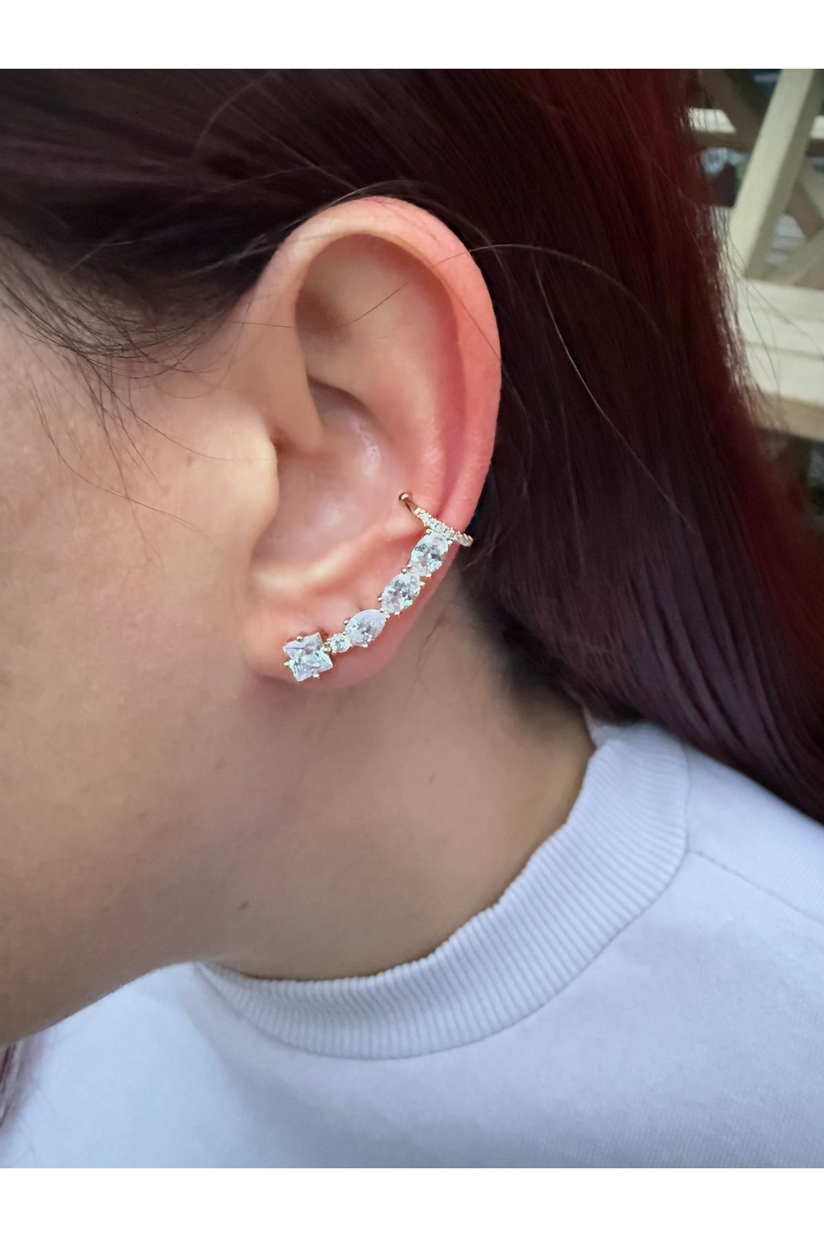 Zelula ✨Nova Vıp Seri Xuping Kıkırdak Küpe – Tek Küpede Çoklu Görünüm ✨