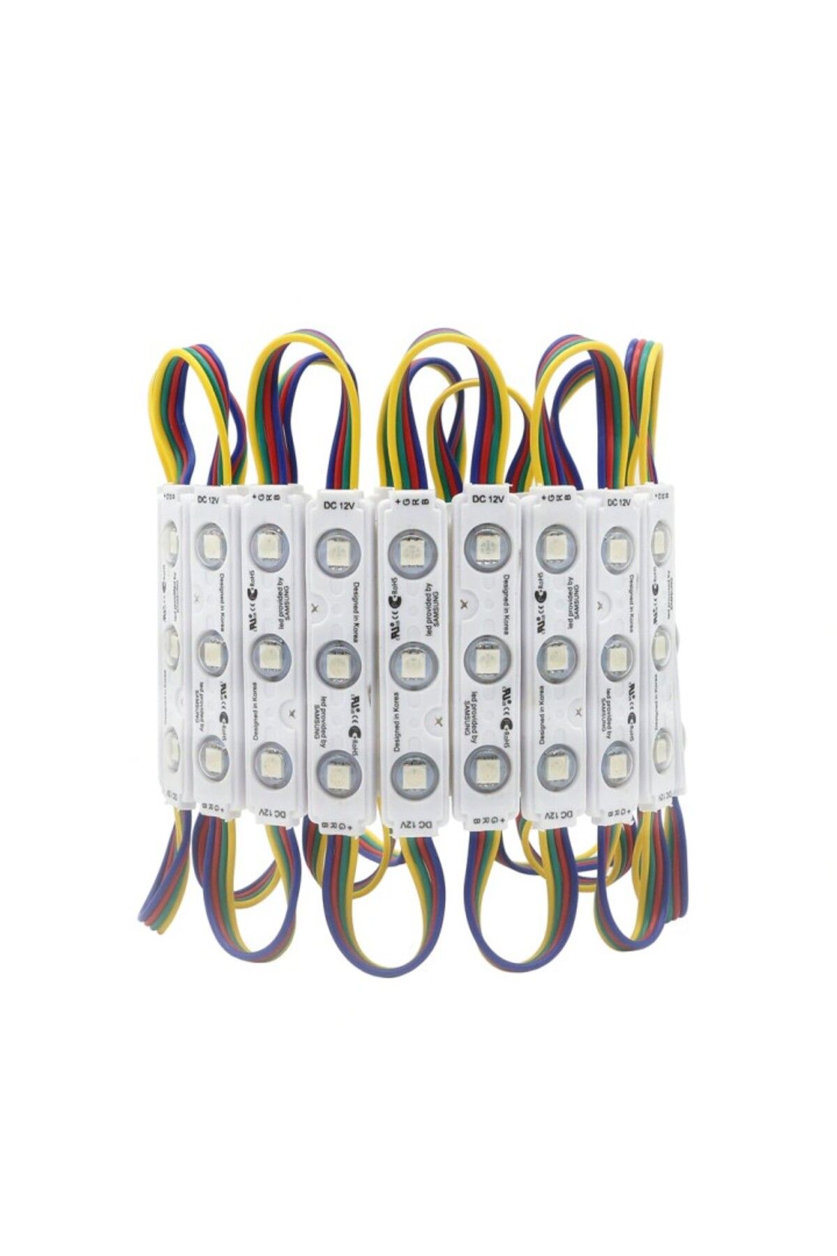 TECNO WORLD TECNOWORLD 0,72W 5050 SAMSUNG RGB MODÜL LED (20 ADET)