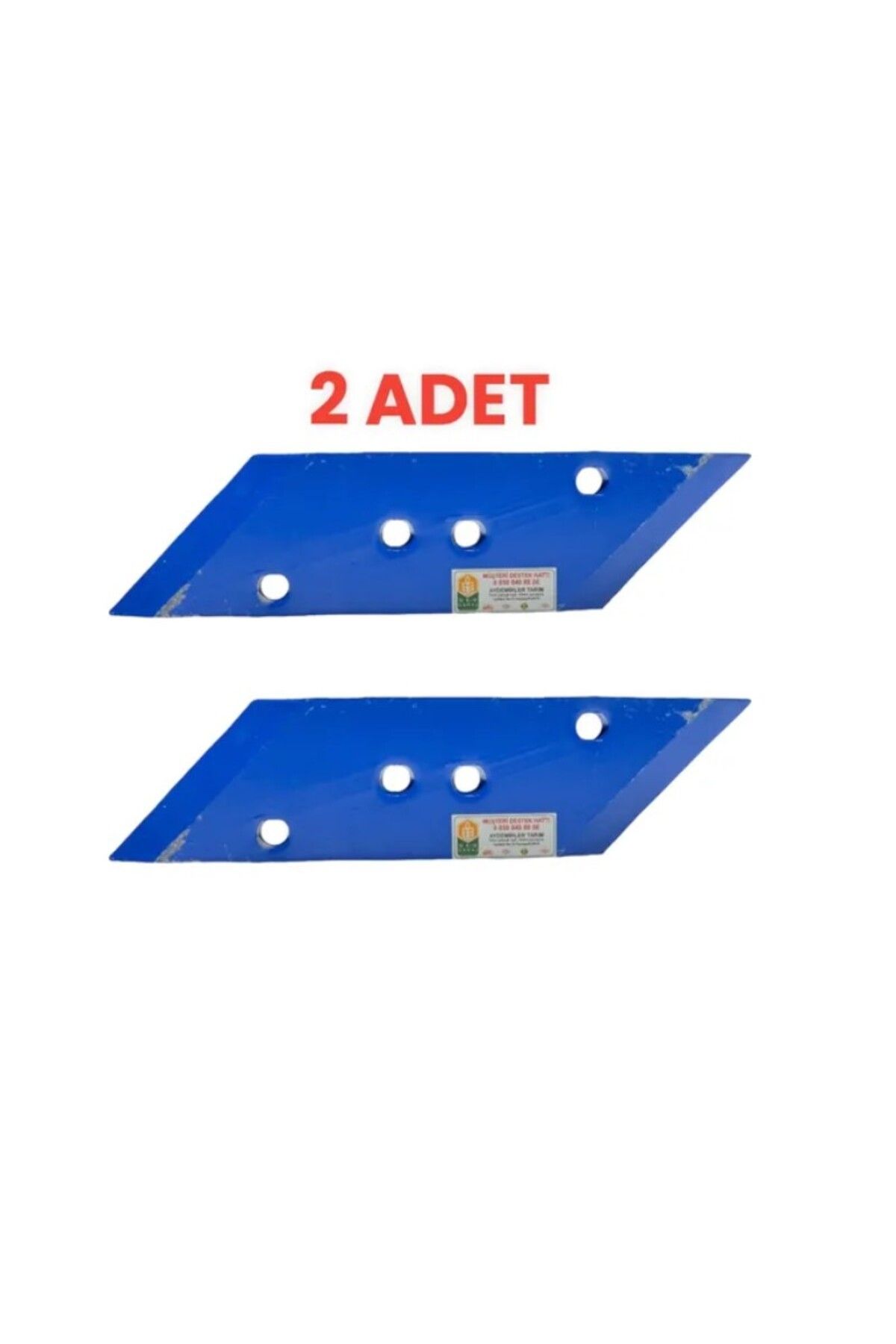 ALPLER Pulluk Parçalı Bıçak Aşınma Uç Demiri-2 Adet