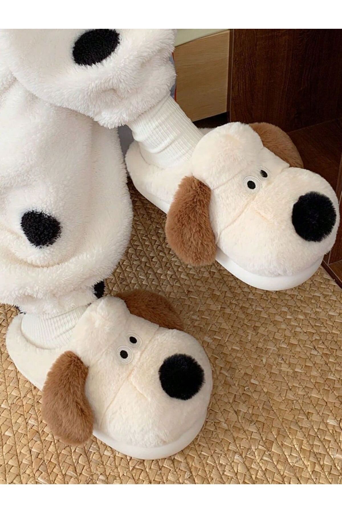 Devida Yumuşak Termo Taban Sevimli Köpek Panduf Meissa Series P100