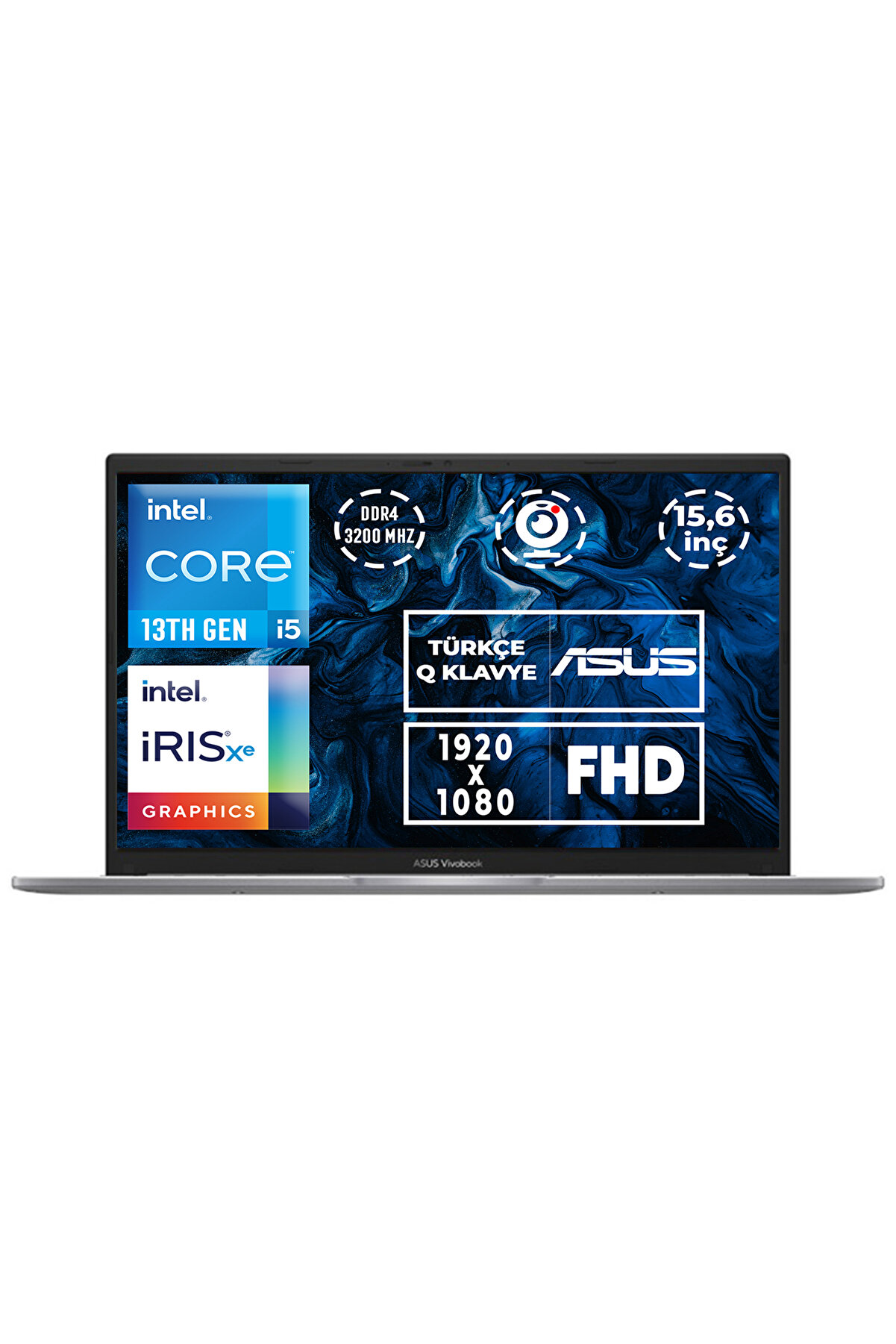 Vivobook 15 i5-1335U 16GB 512GB SSD 15.6
