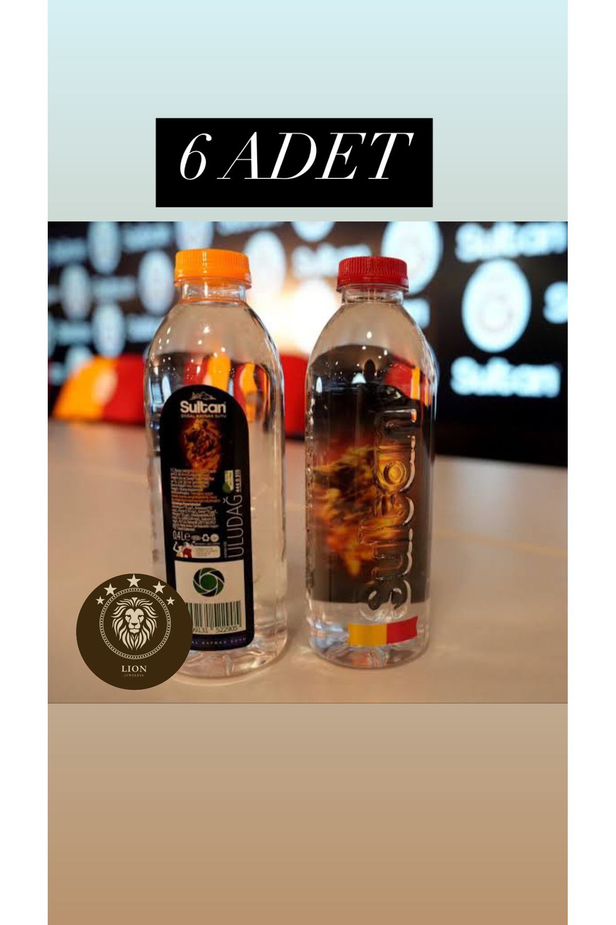 yalcın shop Florya Su 6 Adet 0.4L