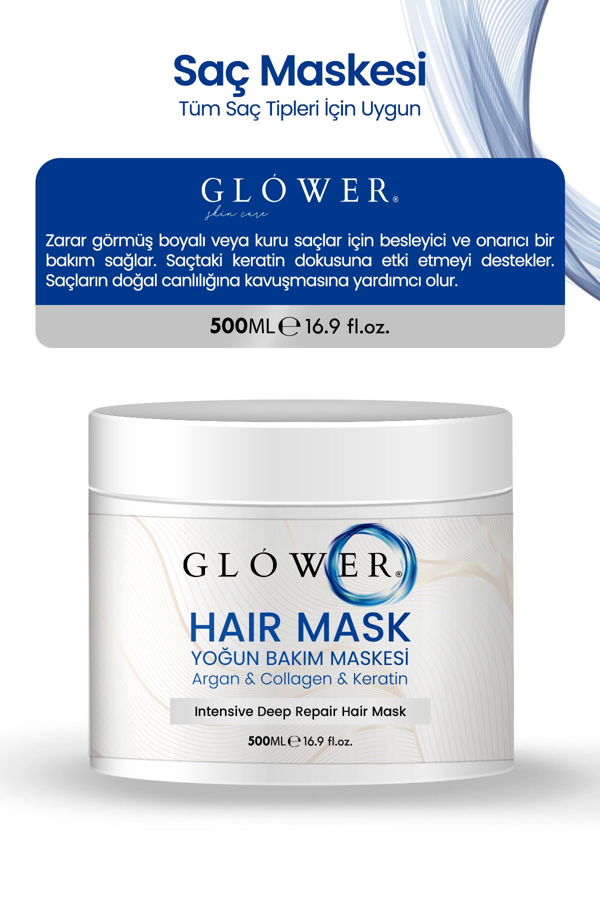 Hair Botox Saç Maskesi – Besleyici ve Koruyucu Etki 500ML