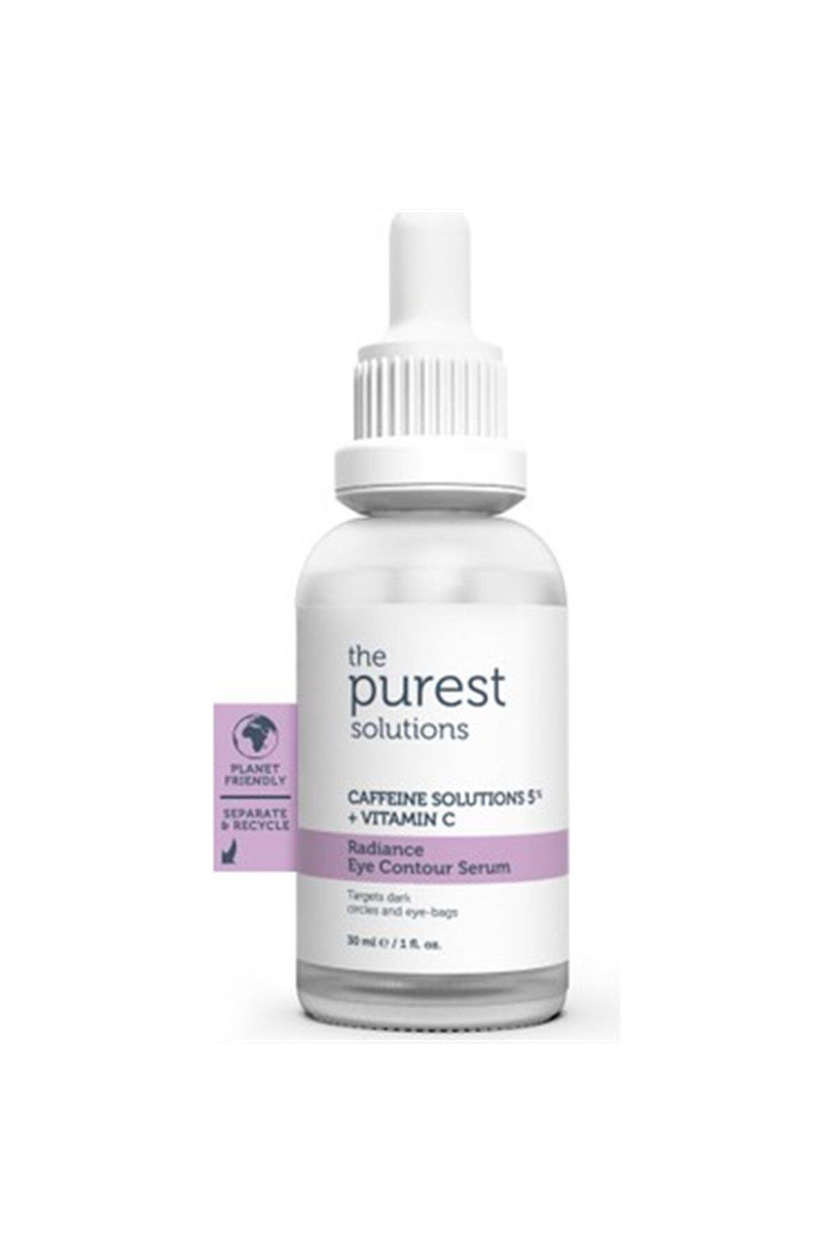The Purest Solutions Göz Altı Torbalanma Ve Morluk Karşıtı Bakım Serumu 30 ml (caffeine Solutions 5%