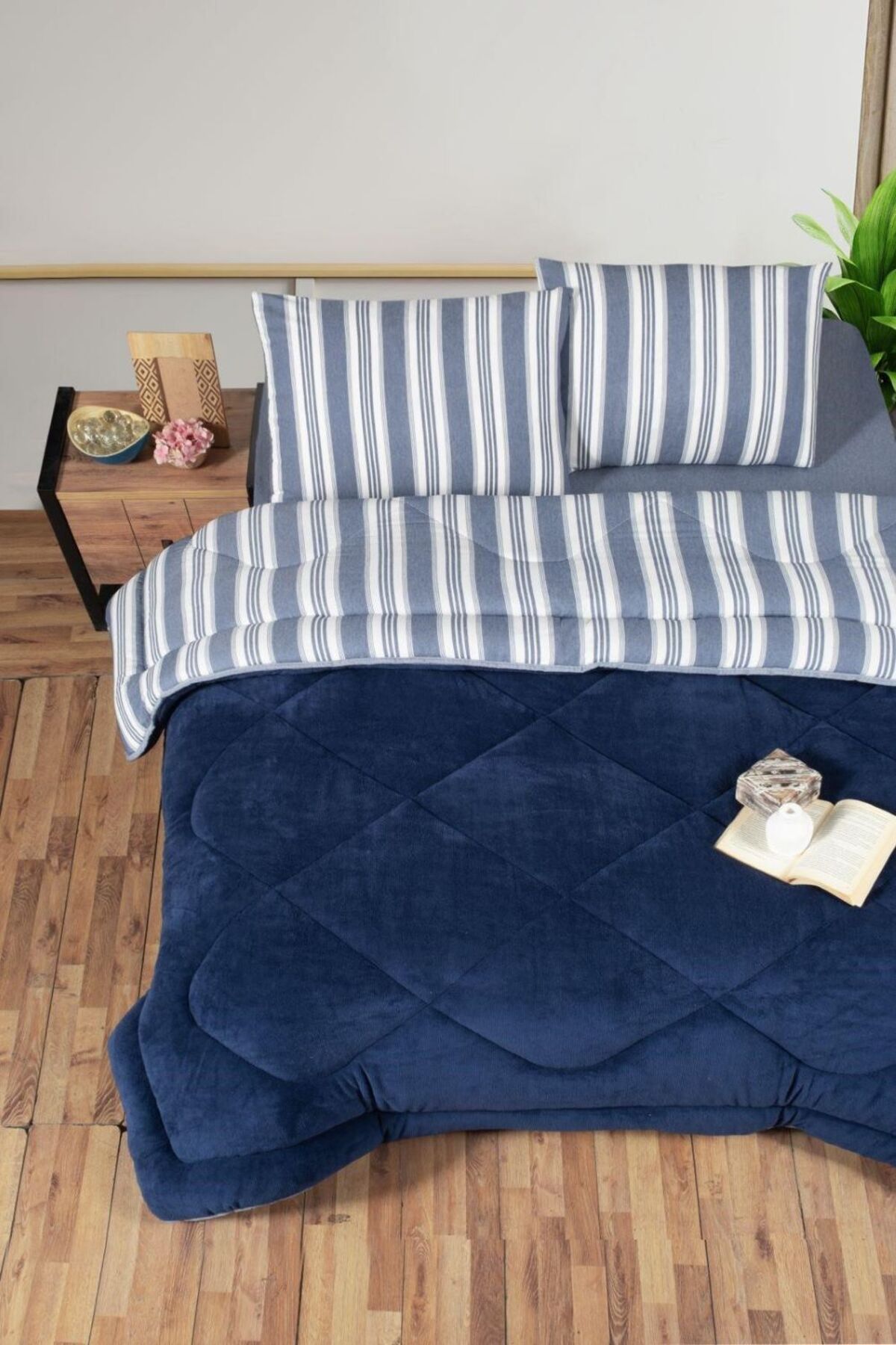 Kristal RANFORCE Soft Relax Tek Kişilik  Uyku Seti Gri