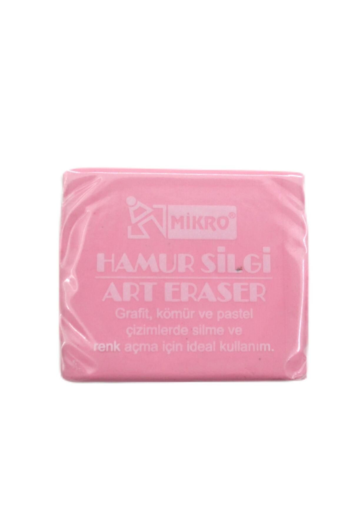 Mikro Hamur Silgi Pastel Renkler 1 Adet