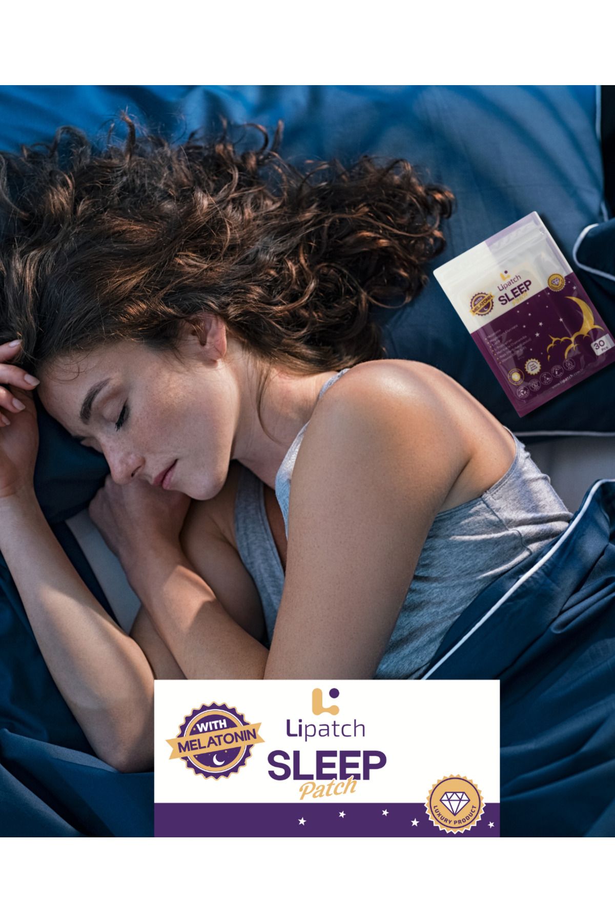 Lipatch Sleep Patch With Melatonin 30 Adet