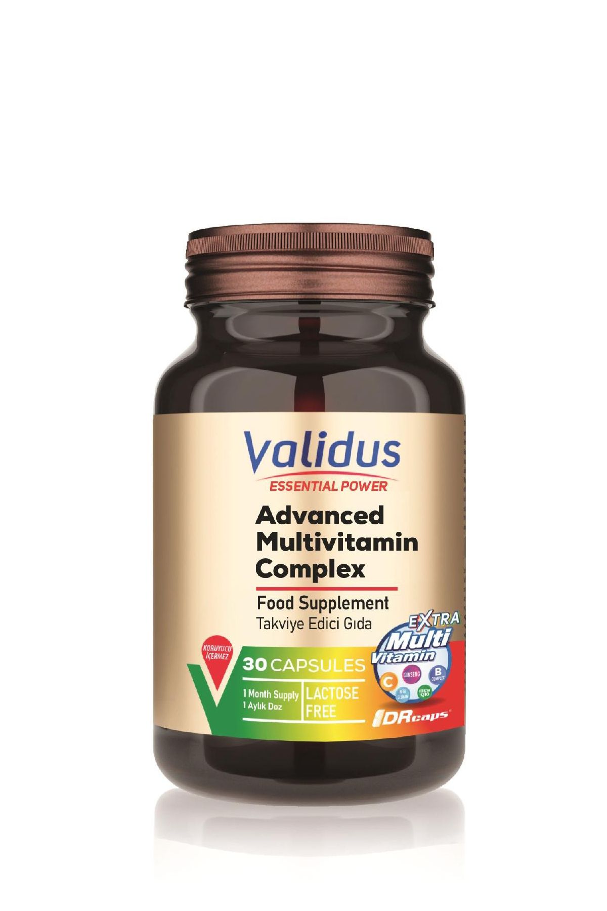 Validus Advanced Multivitamin Complex 30 Capsules