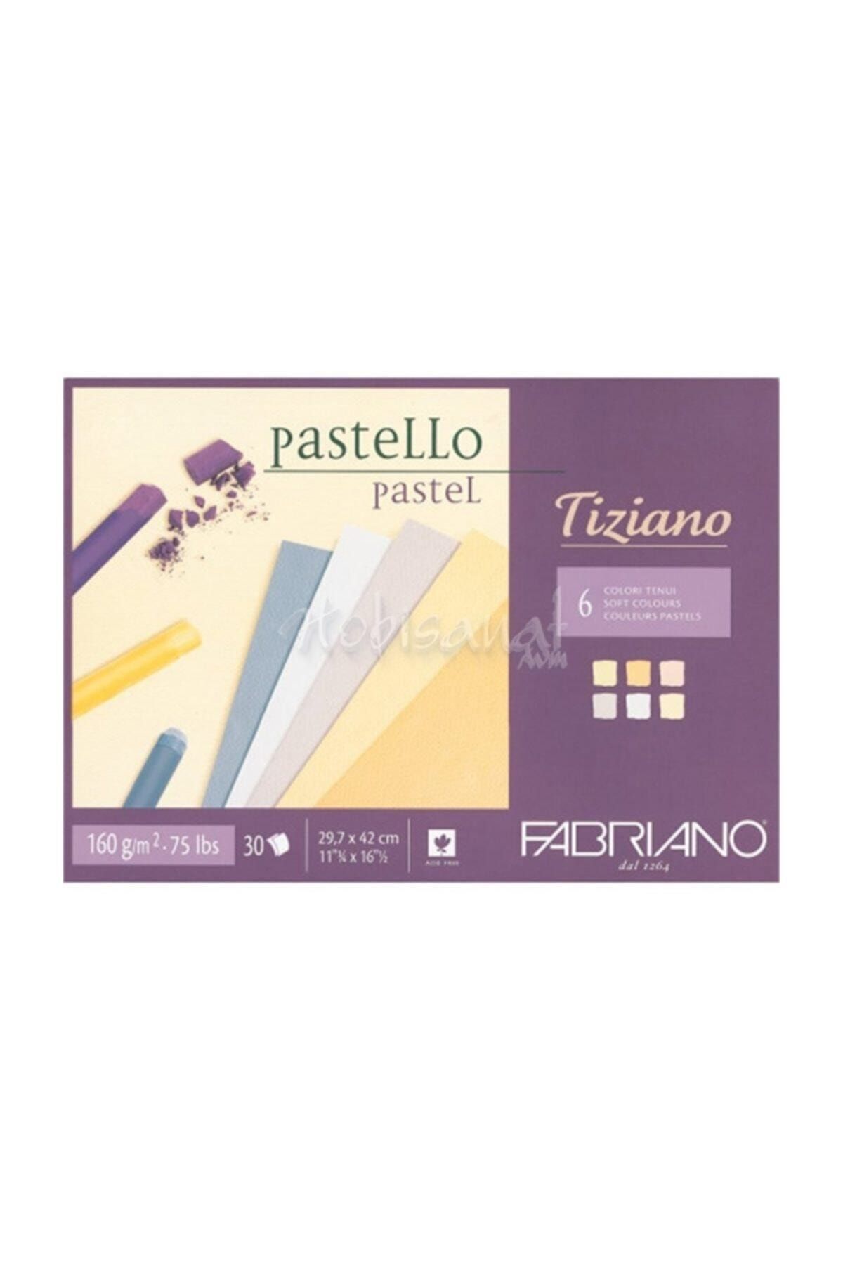 Fabriano Pastel Blok 6 Soft Colors 160g 30 Sayfa A3
