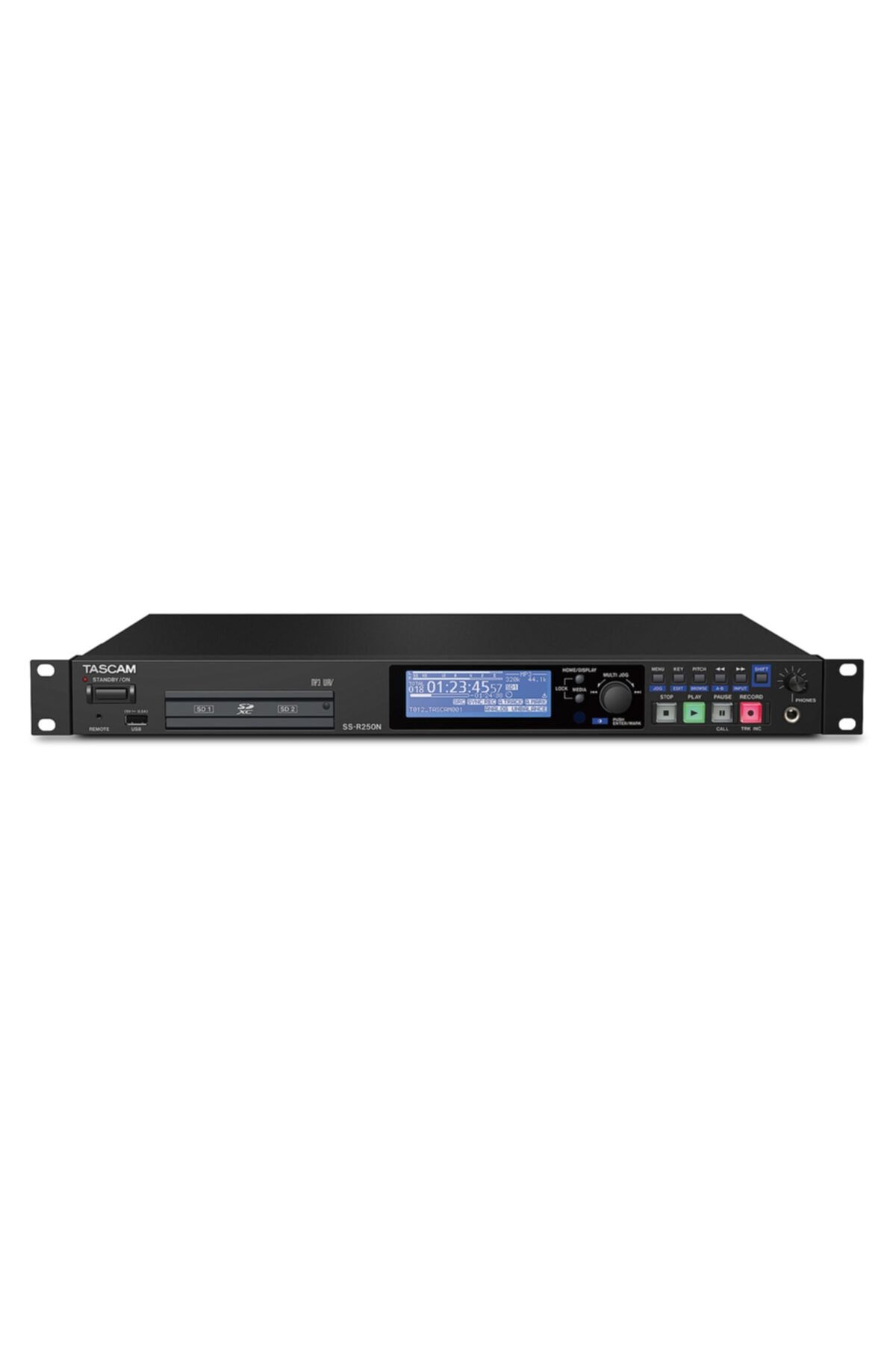 tascam Ss-r250n Network Özellikli Solid State Kaydedici Ve Oynatıcı