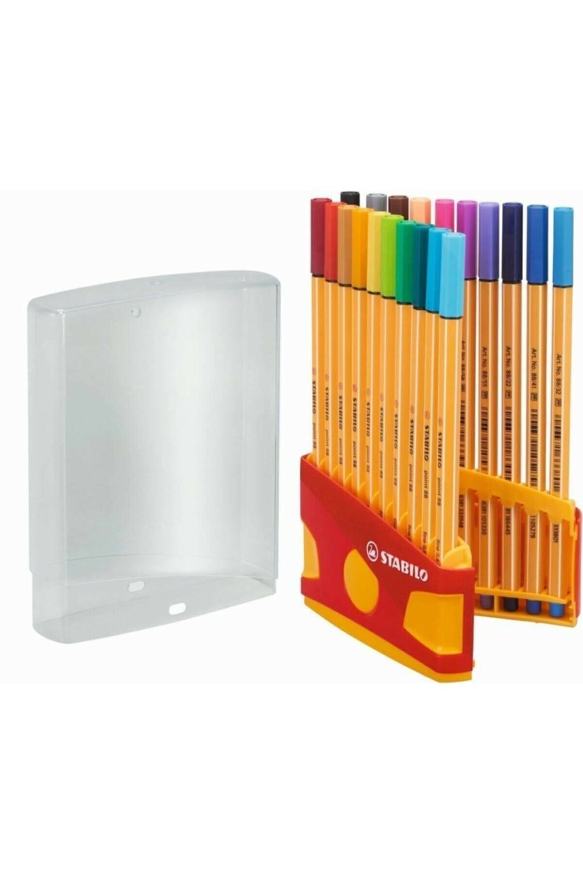 Stabilo Boyama Kitabı Hediyeli + Point Fineliner Kalem 20 Renk