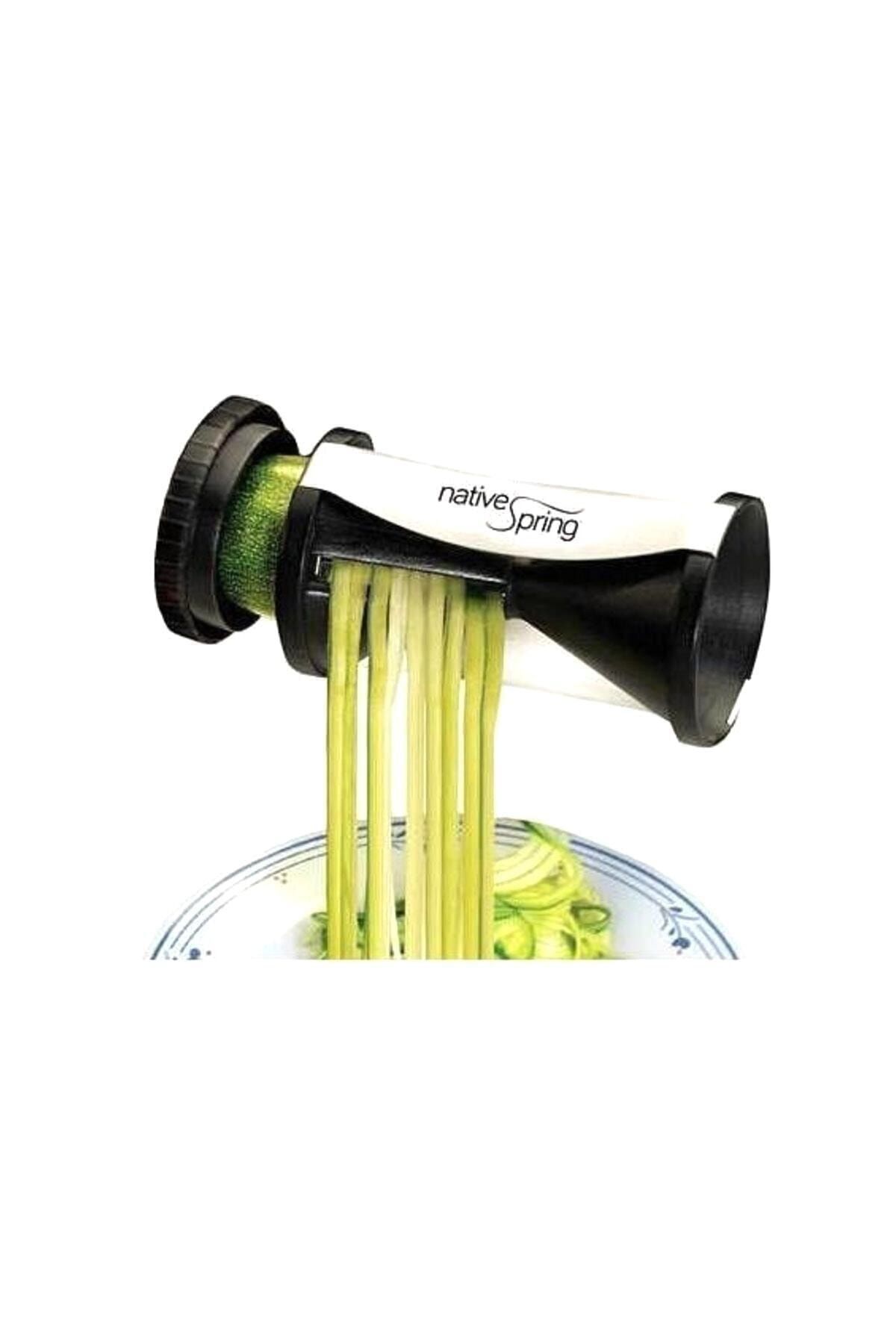 pazariz Vegetti Spiral Sebze Doğrayıcı Vegetti Slicer Rende Salatalık Havuç Rende