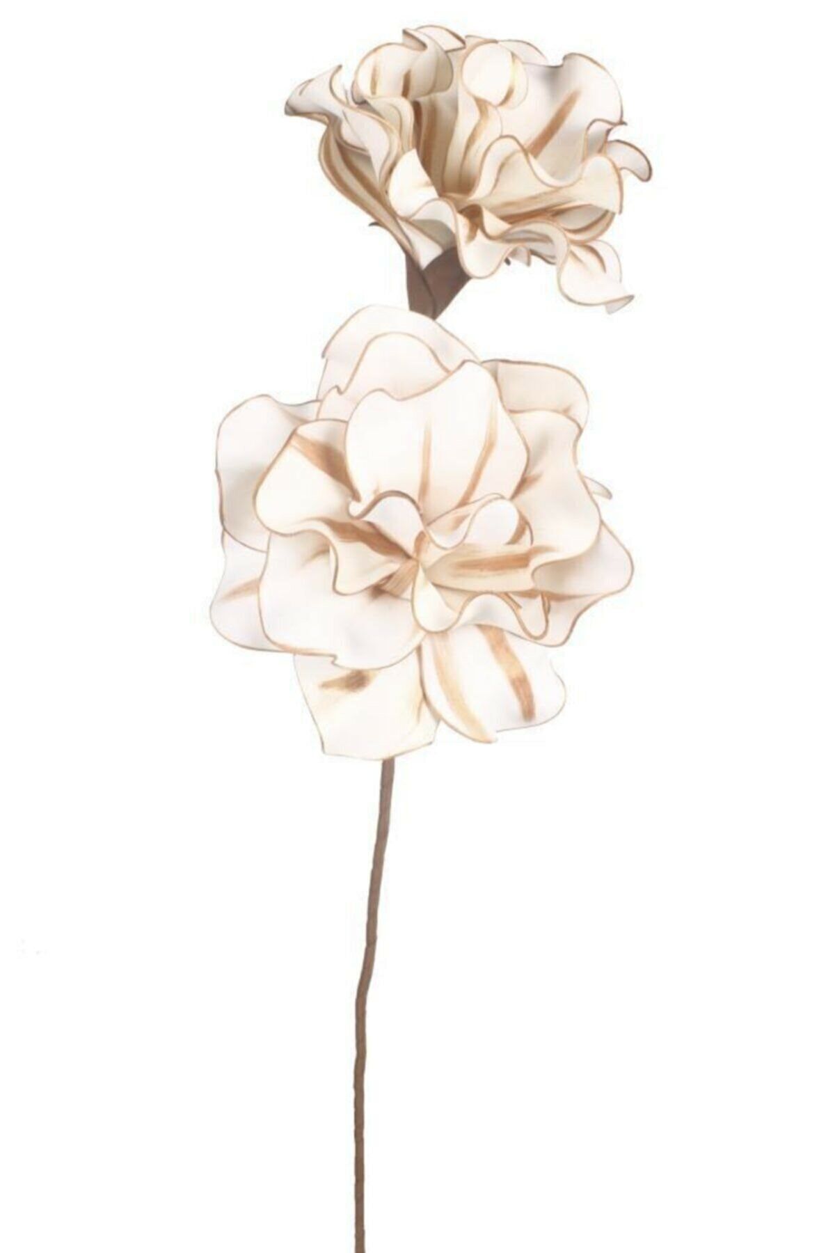Marateks Yapay Çiçek Perla Çiçek Köpük Çiçek Siyam Gülü Şampanya