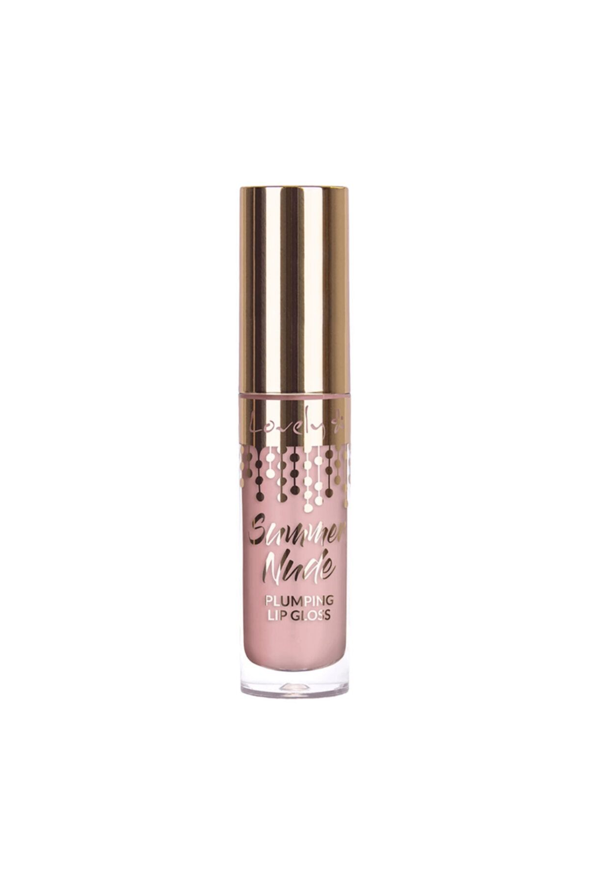 Lovely Summer Nude Plumping Lip Gloss No: 3