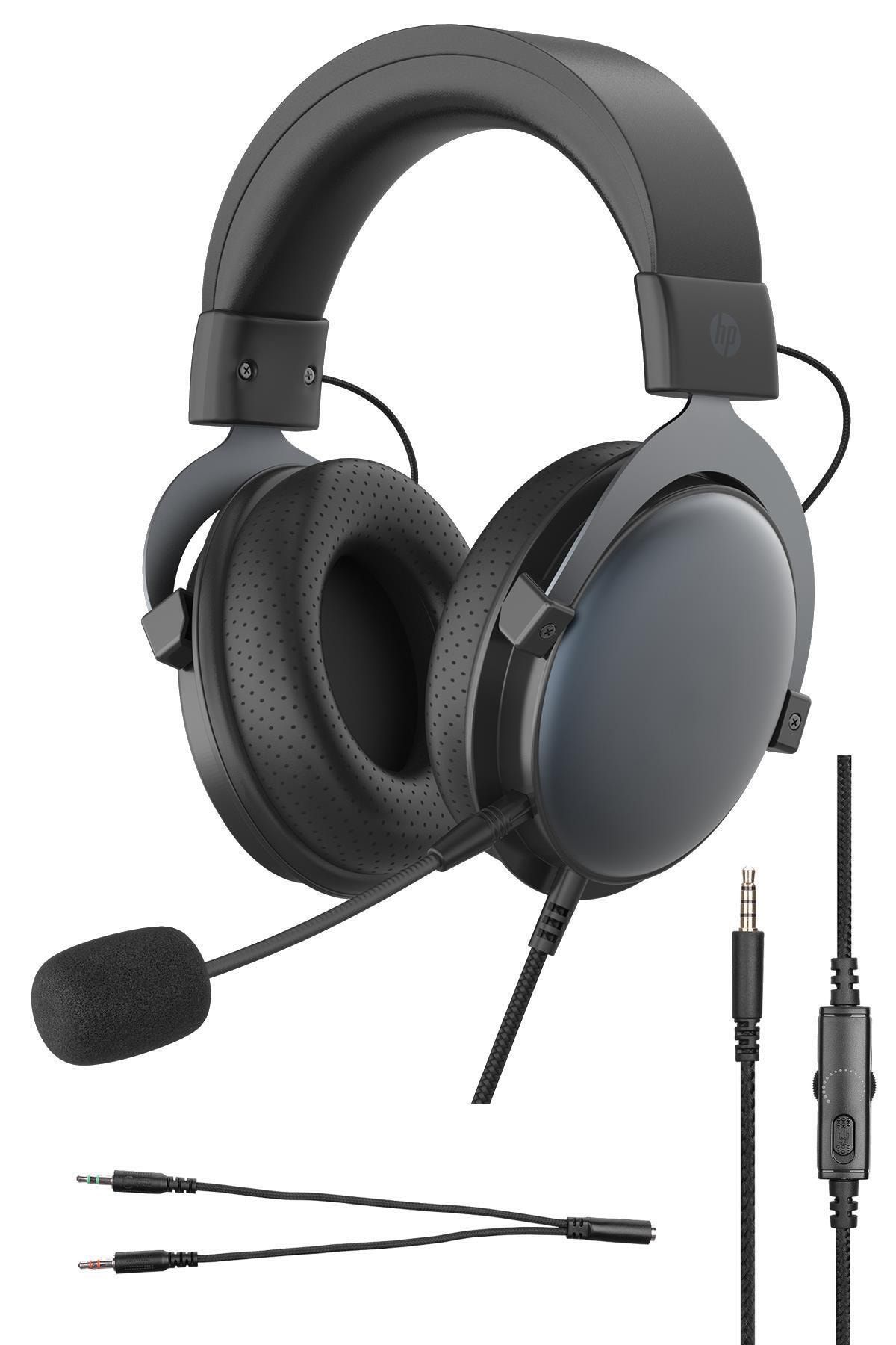 HP Dhe-8005 Siyah Gaming Oyuncu Mikrofonlu Kulaklık Ps4-5 / Xbox / Pc