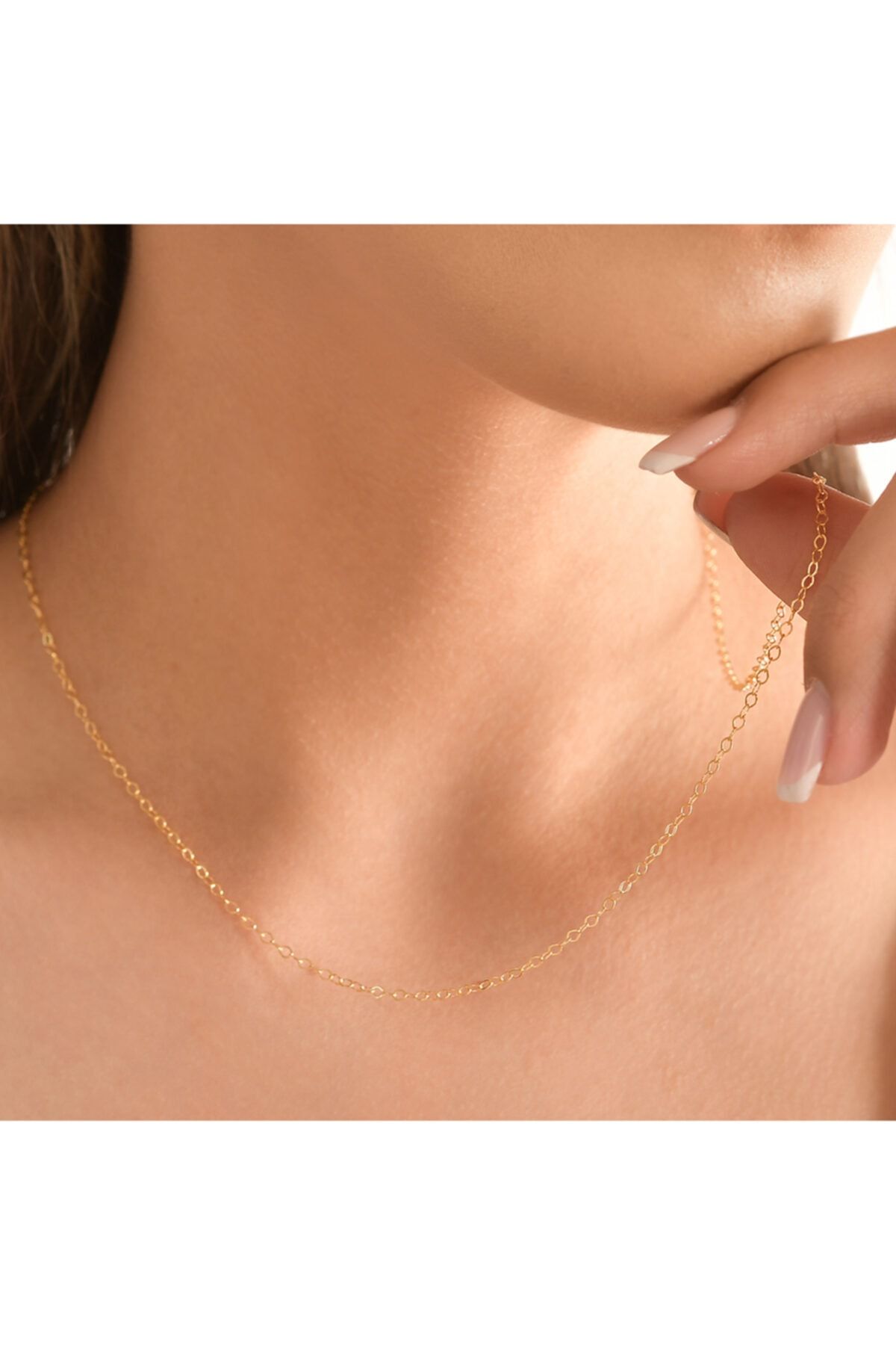 Aypa Mücevher Kadın Sarı Altın Kolye IS00013-50
