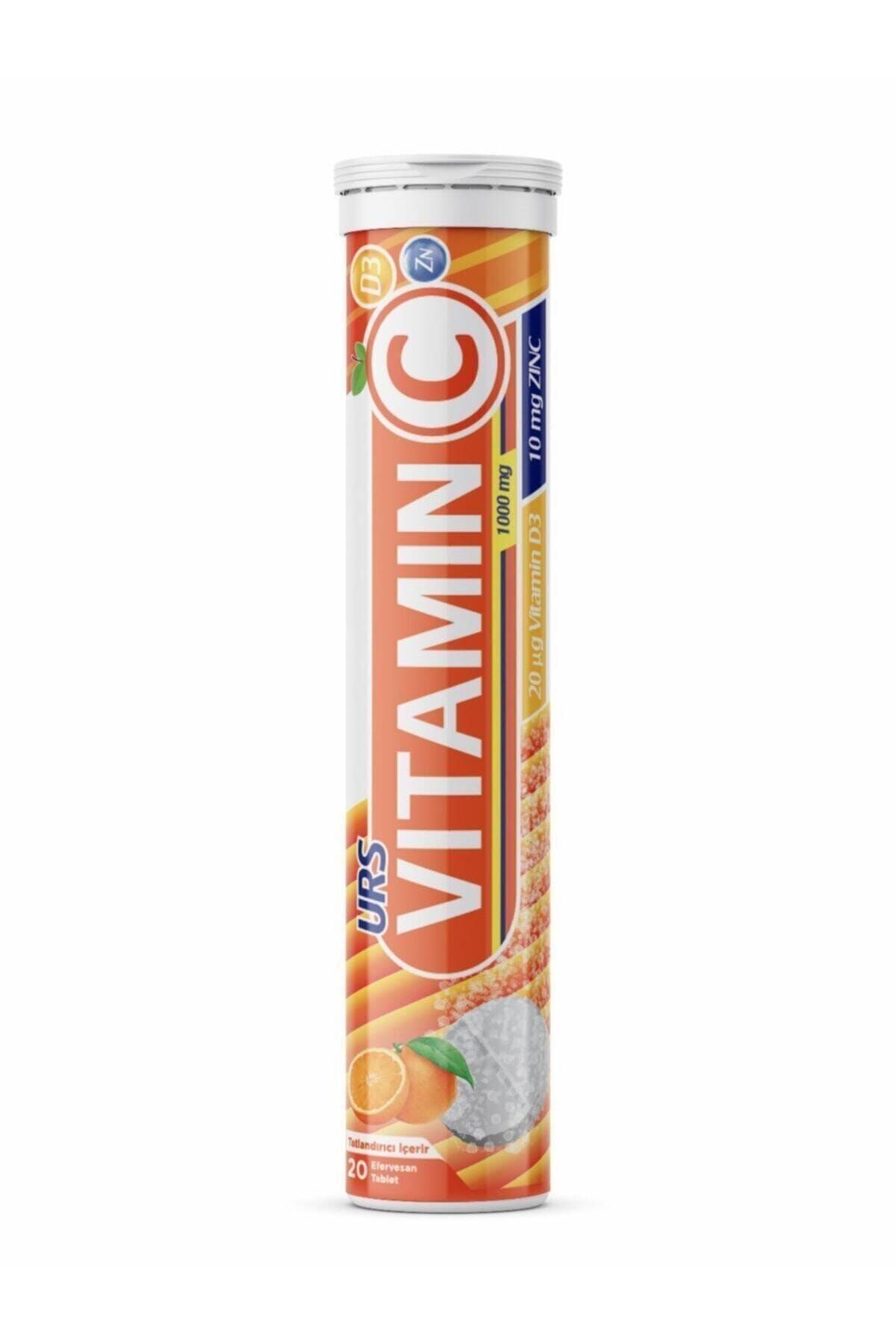 URS Vitamin C 1000mg 20 Efervesan Tablet