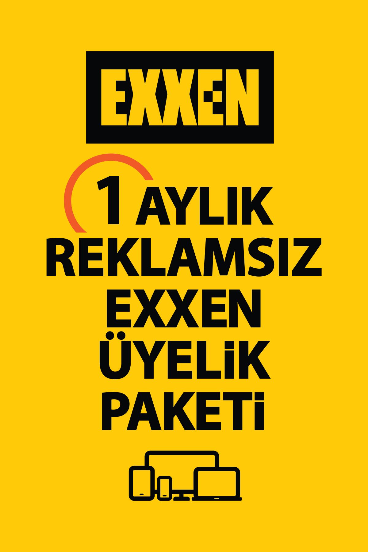 Exxen  Üyelik Kodu Dijital 1 Aylık Reklamsız