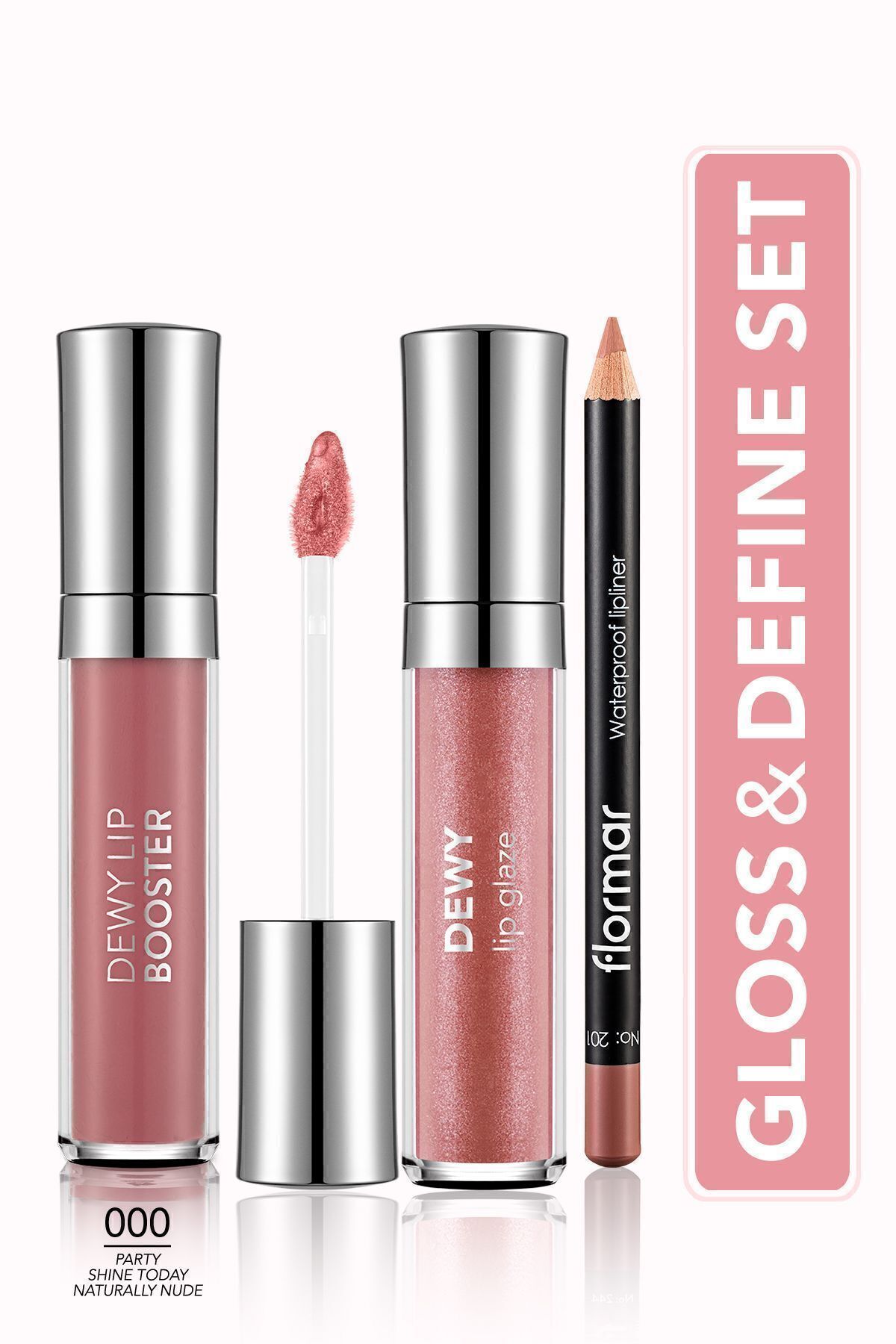 Flormar Gloss& Define Makyaj Seti