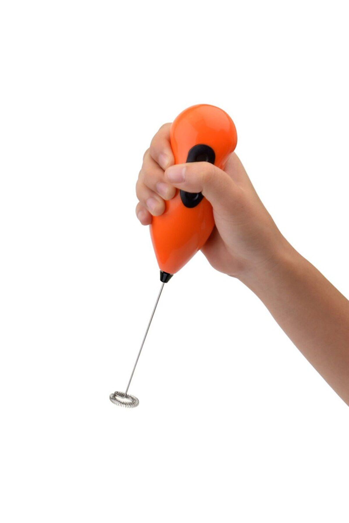 PERİBOİA Periboia Mini Pilli Portatif Karıştırıcı Cappucino Maker Mikser - Renkli