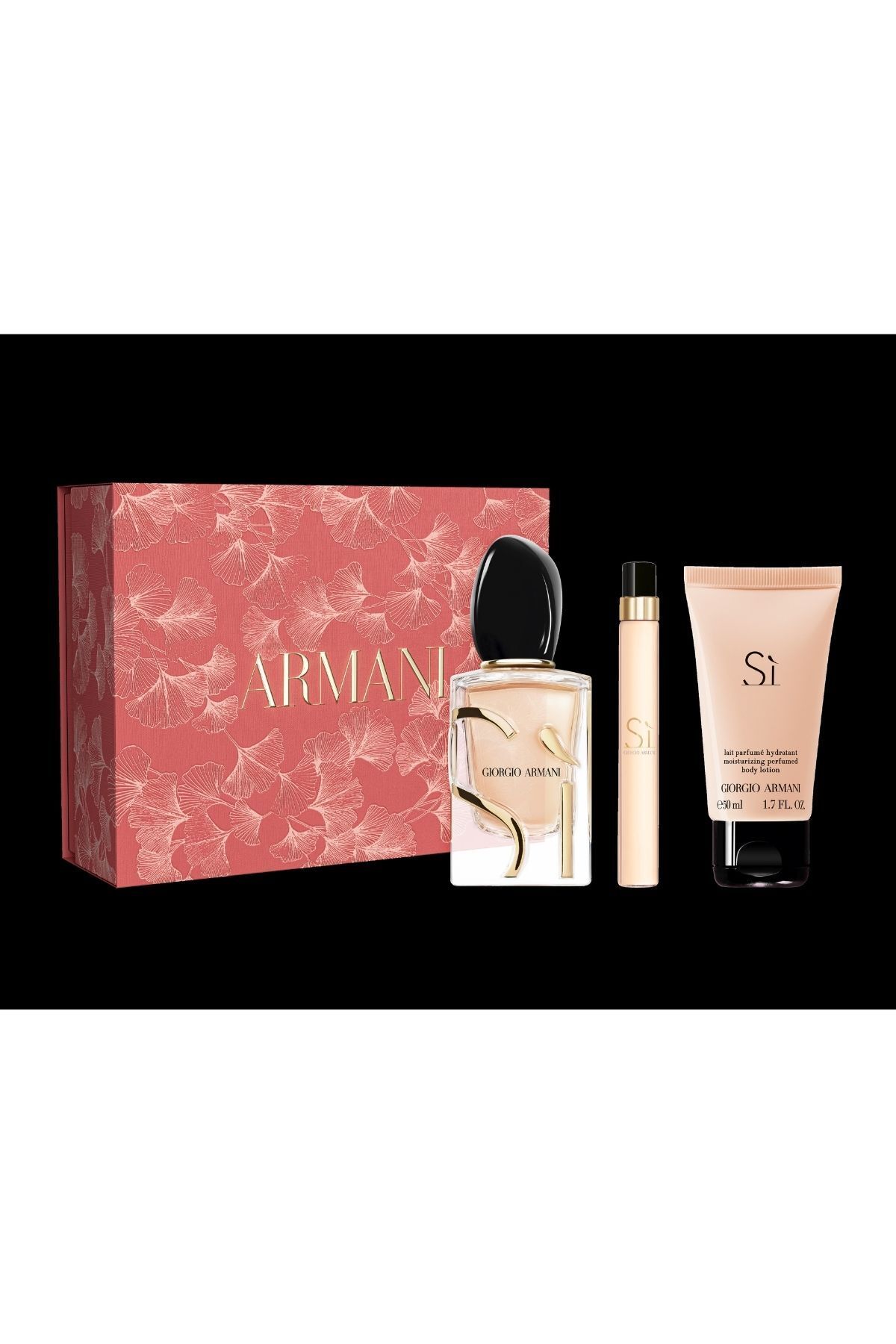 Giorgio Armani Si Edp 50 Ml + Body Lotion 50 Ml + Edp 10 Ml